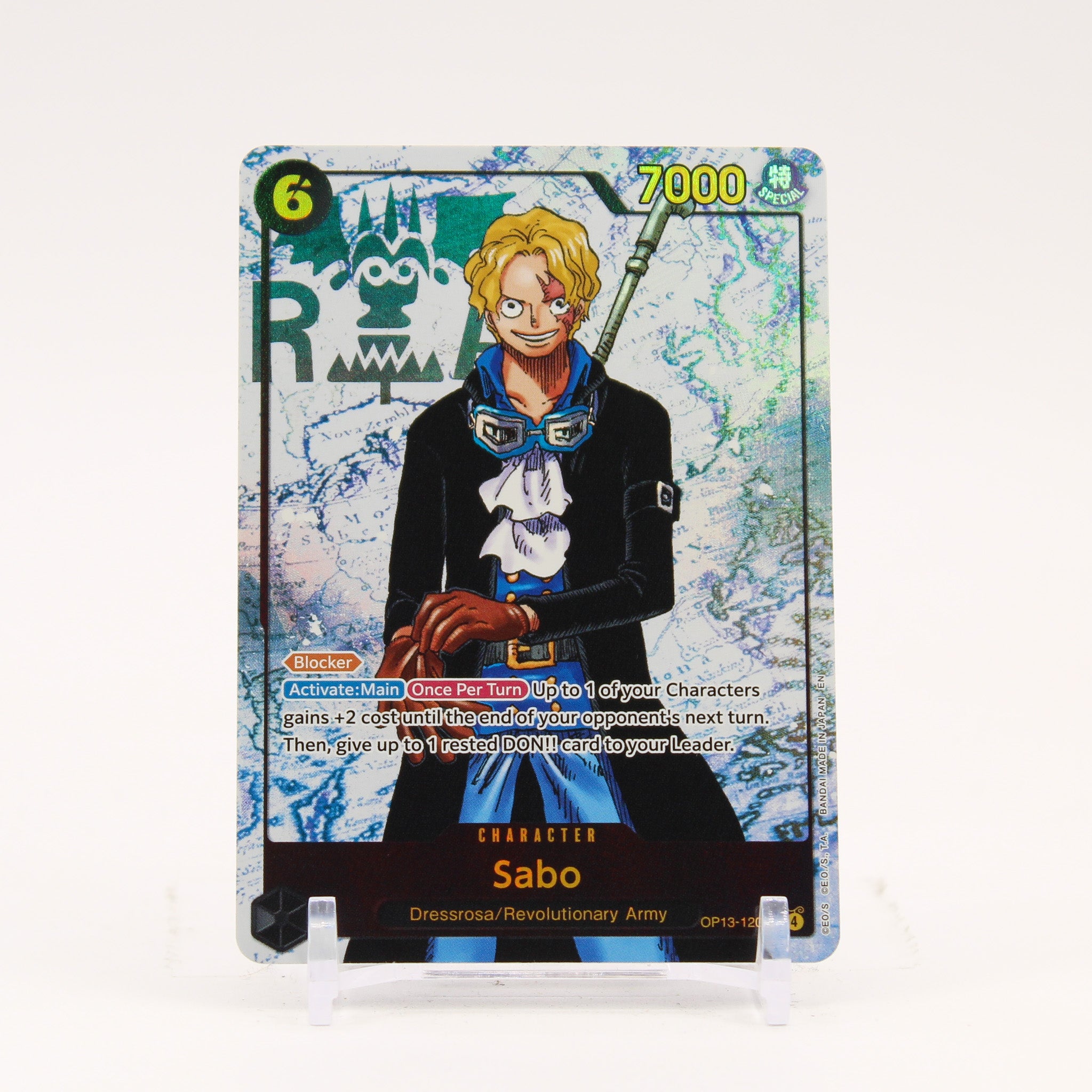 Sabo Parallel - OP13-120 Carrying on His Will SEC One Piece - NM