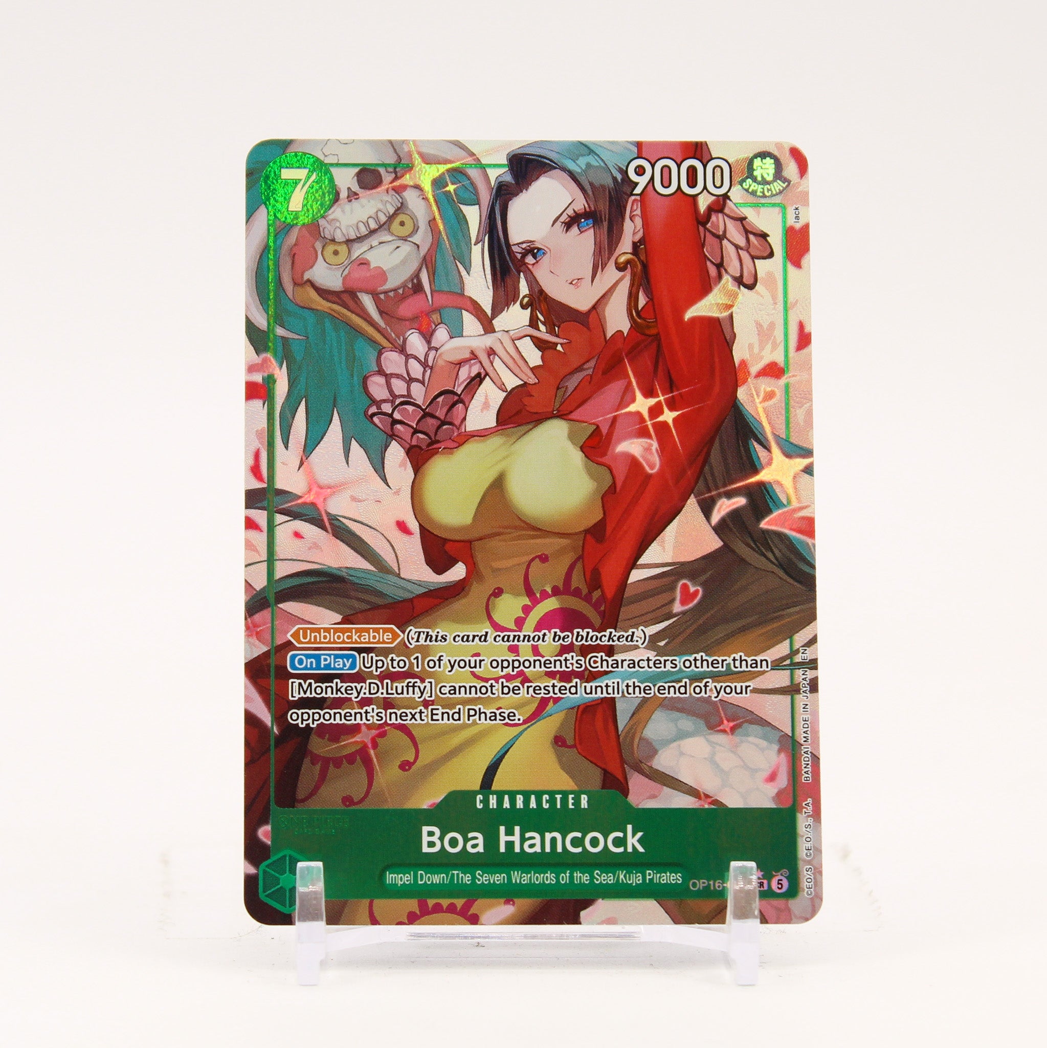Boa Hancock Alternate Art - OP16-032 The Time of Battle SR One Piece - NM