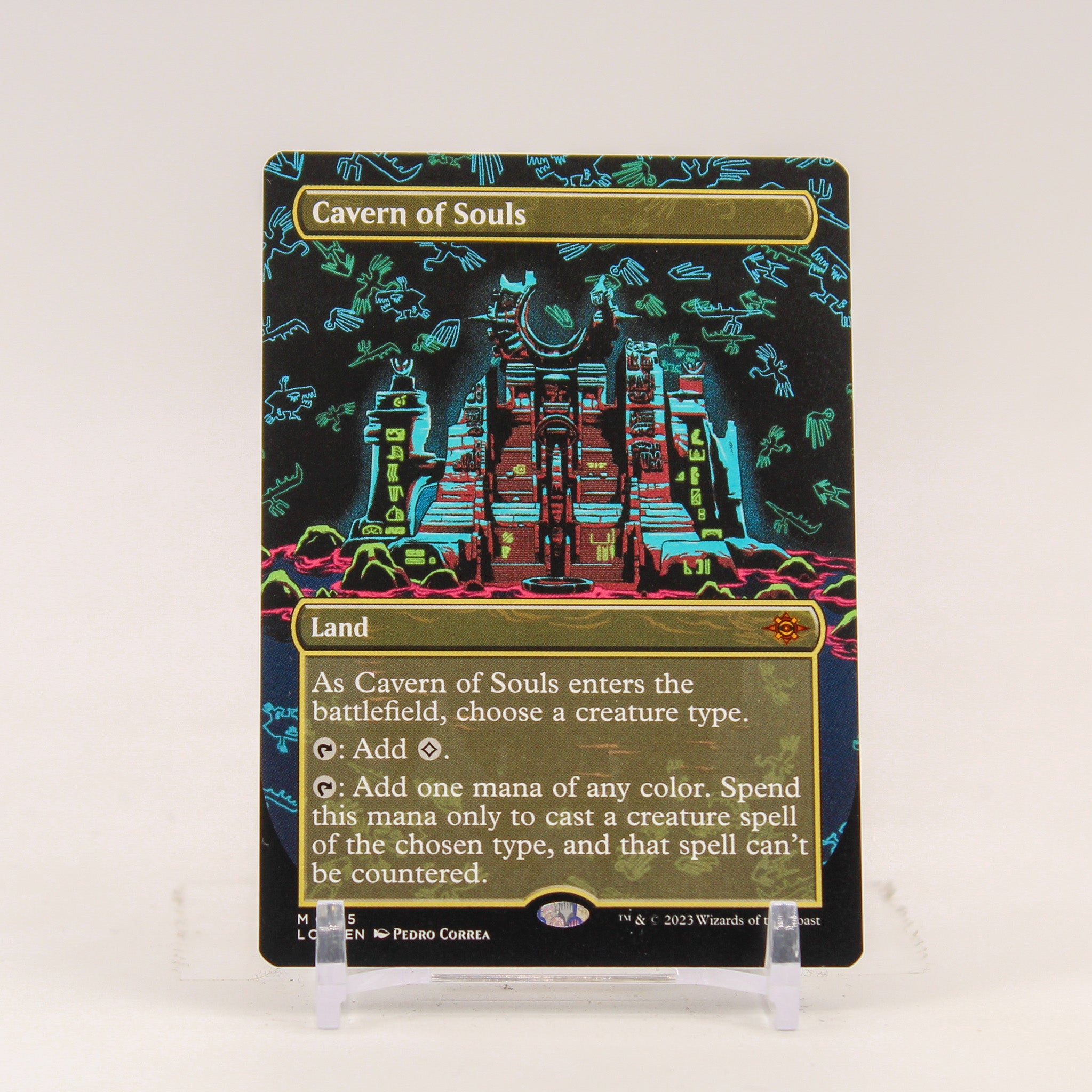 Cavern of Souls Borderless - 345 The Lost Caverns of Ixalan Mythic Magic - NM