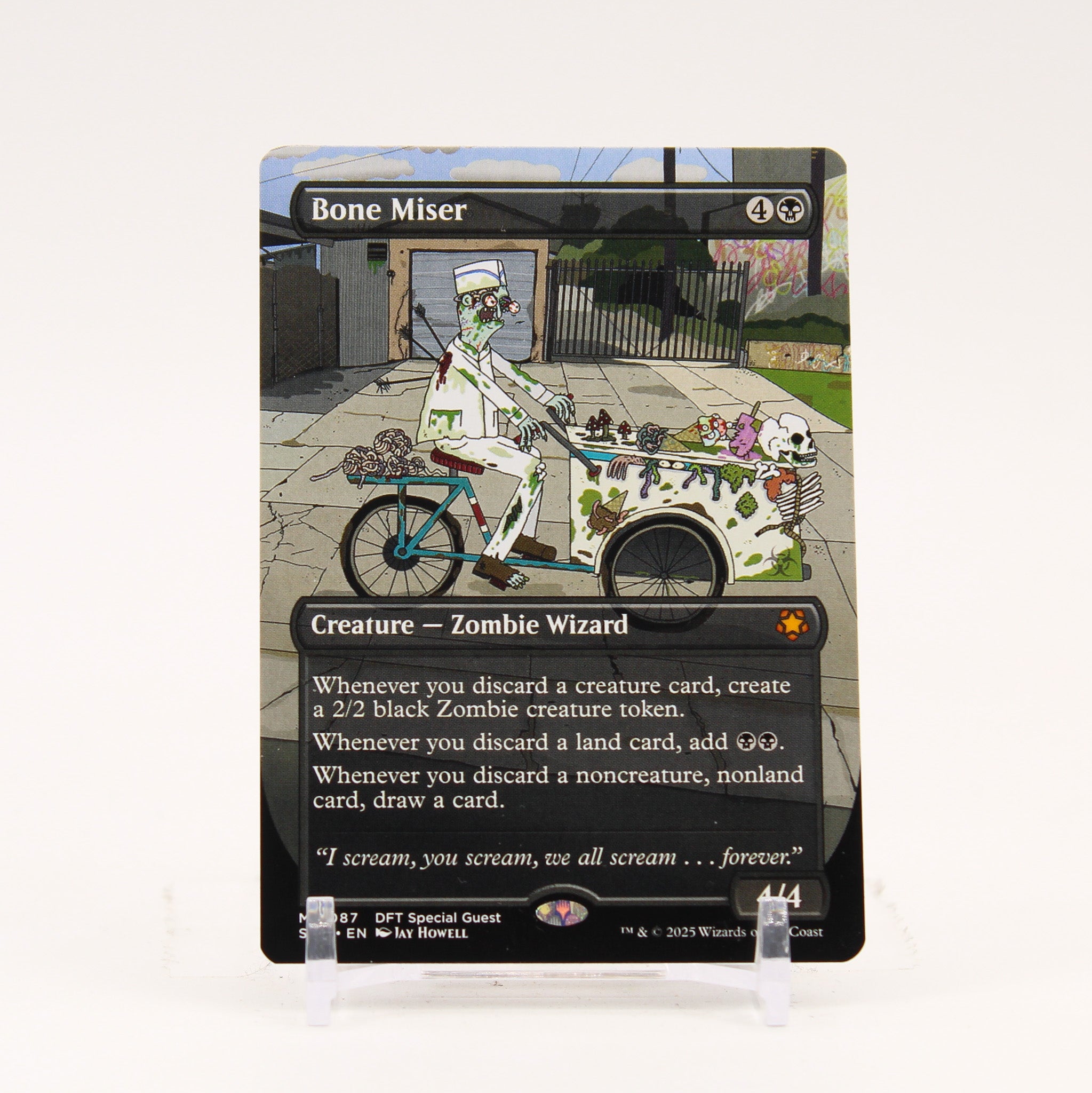 Bone Miser Borderless - 87 Special Guests Mythic Magic - NM