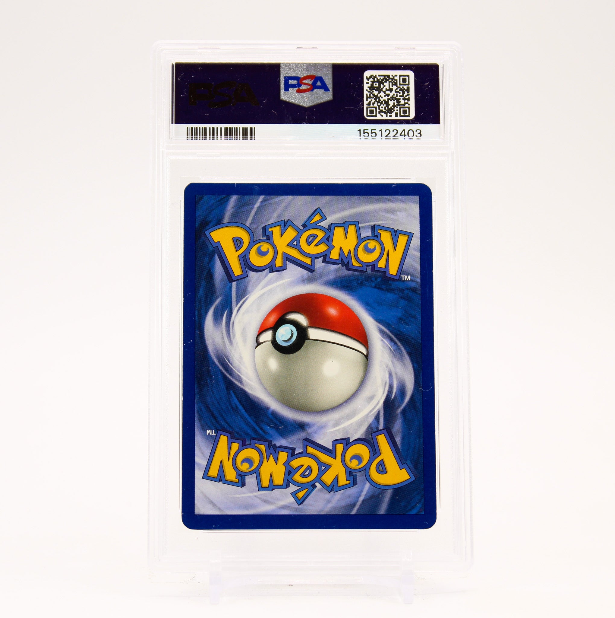 Meowth - 56/64 PSA 4 WotC Gold Border Fruit Rollup Promo Pokemon SCRATCHED CASE - VG/EX