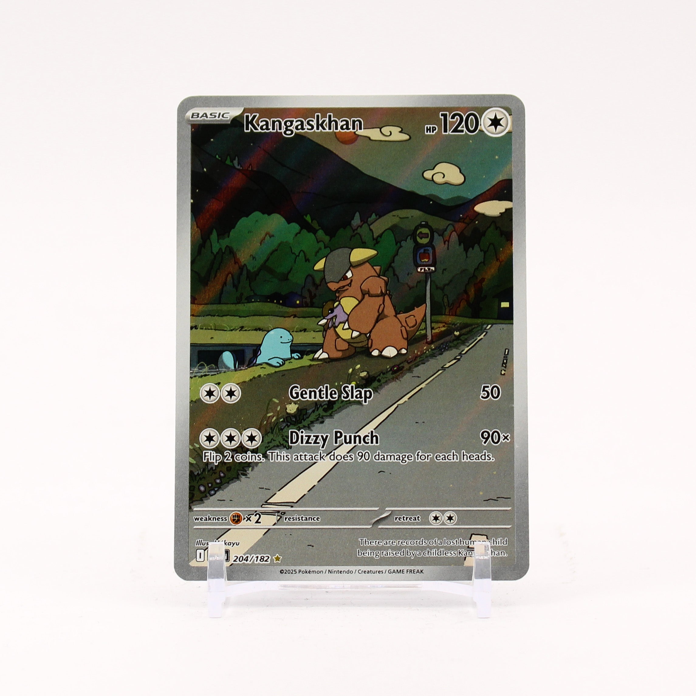Kangaskhan - 204/182 Destined Rivals Illustration Rare Pokemon - NM/MINT