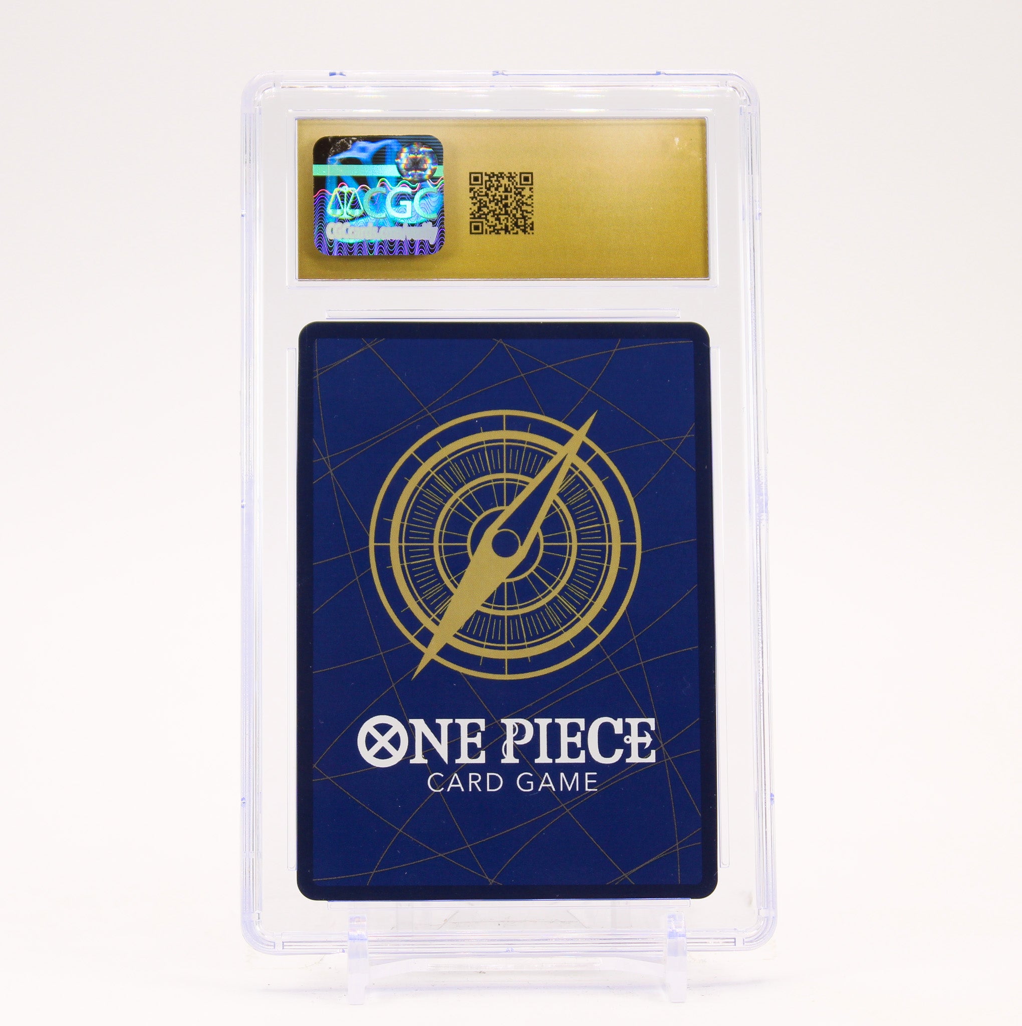 Monkey D. Luffy - P-043 CGC 10 Japanese Promo One Piece SCRATCHED CASE - PRISTINE