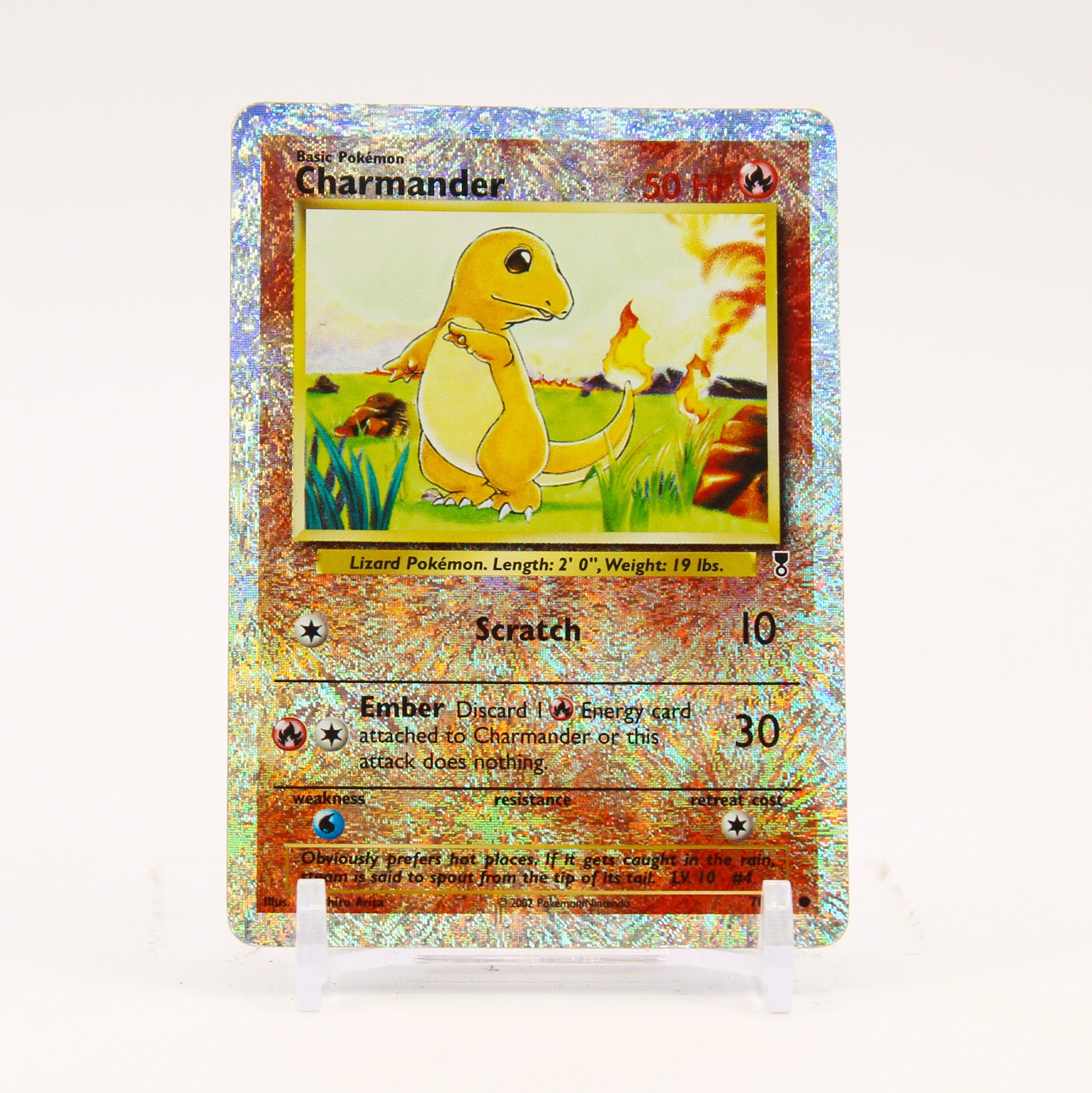 Charmander - 70/110 Legendary Collection Reverse Holo Firecracker Pokemon - MP