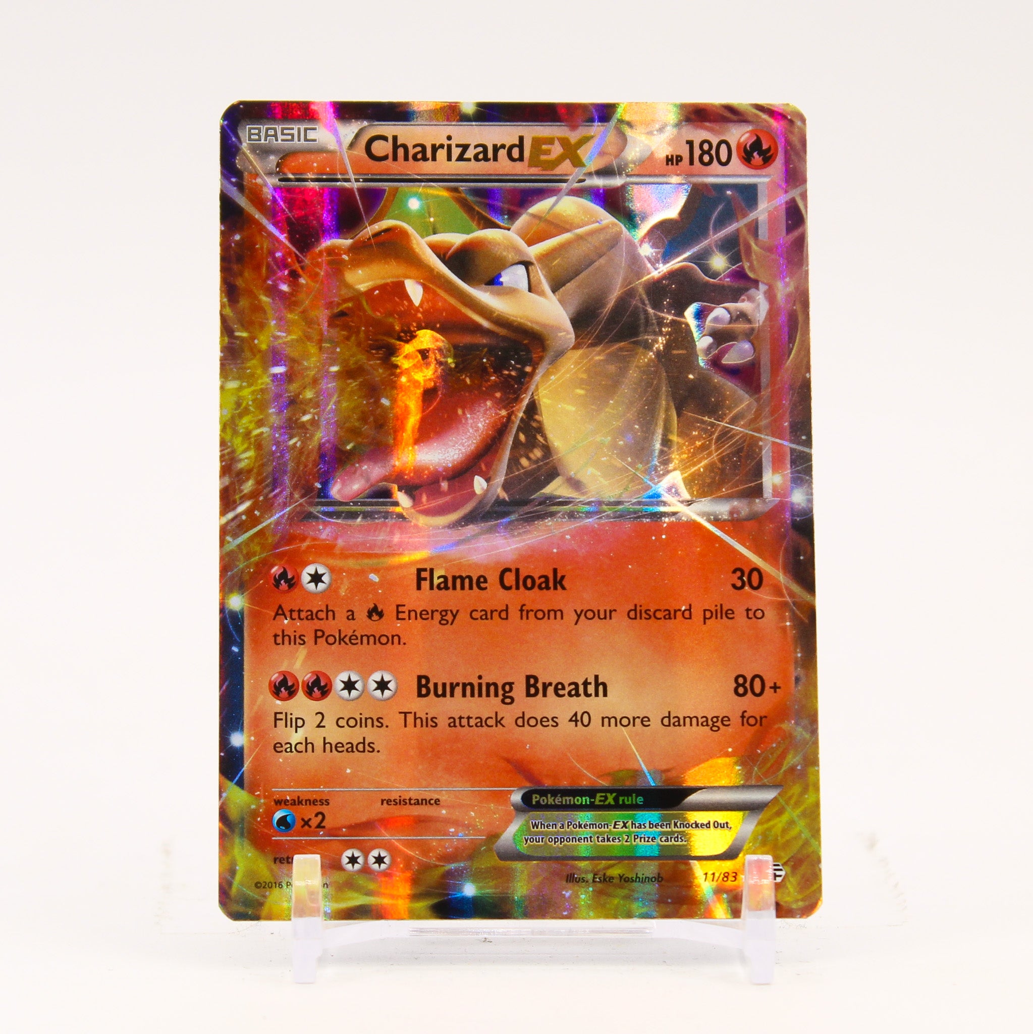 Charizard EX - 11/83 Generations Ultra Rare Pokemon - NM/LP