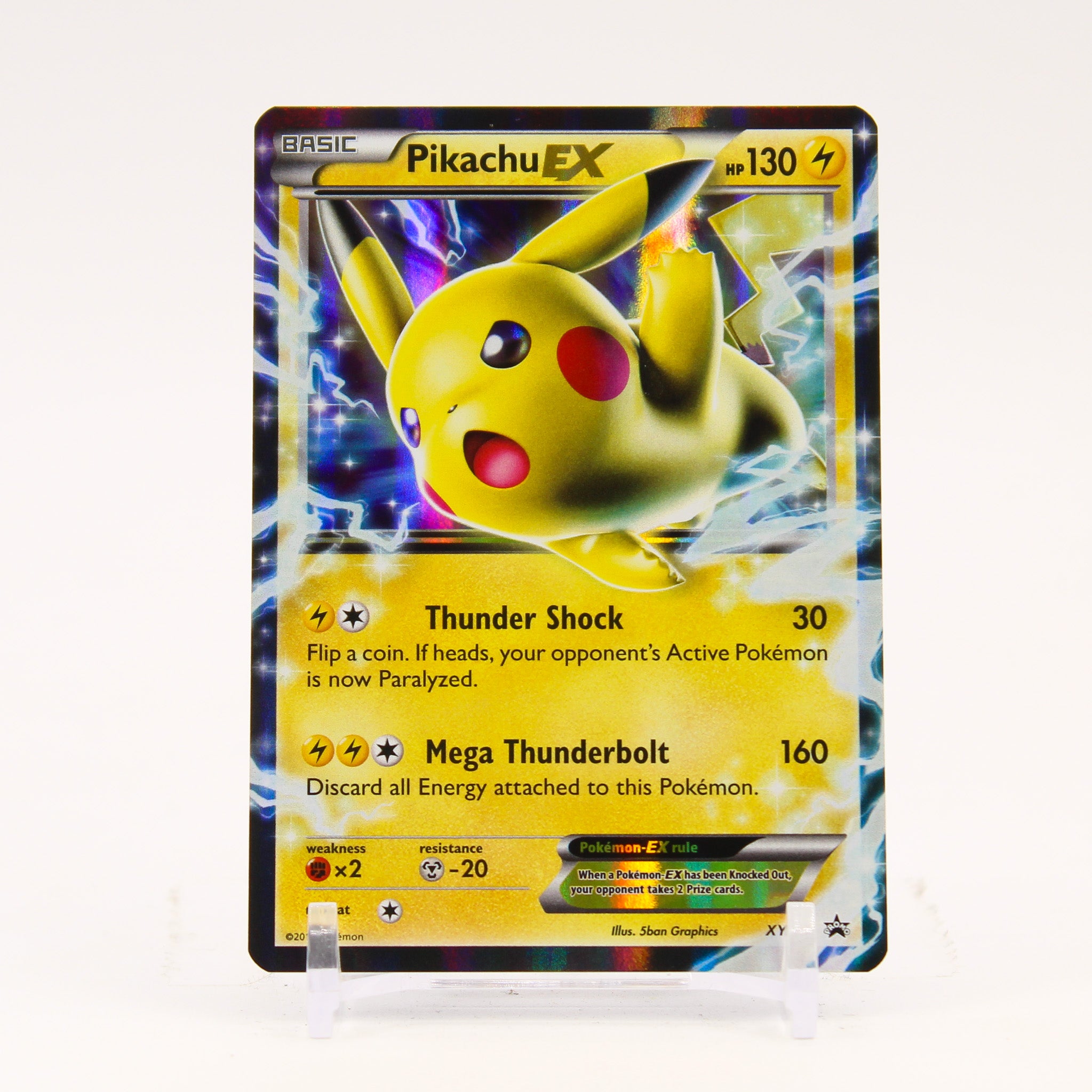 Pikachu ex - XY174 Black Star Promo Pokemon - NM/LP