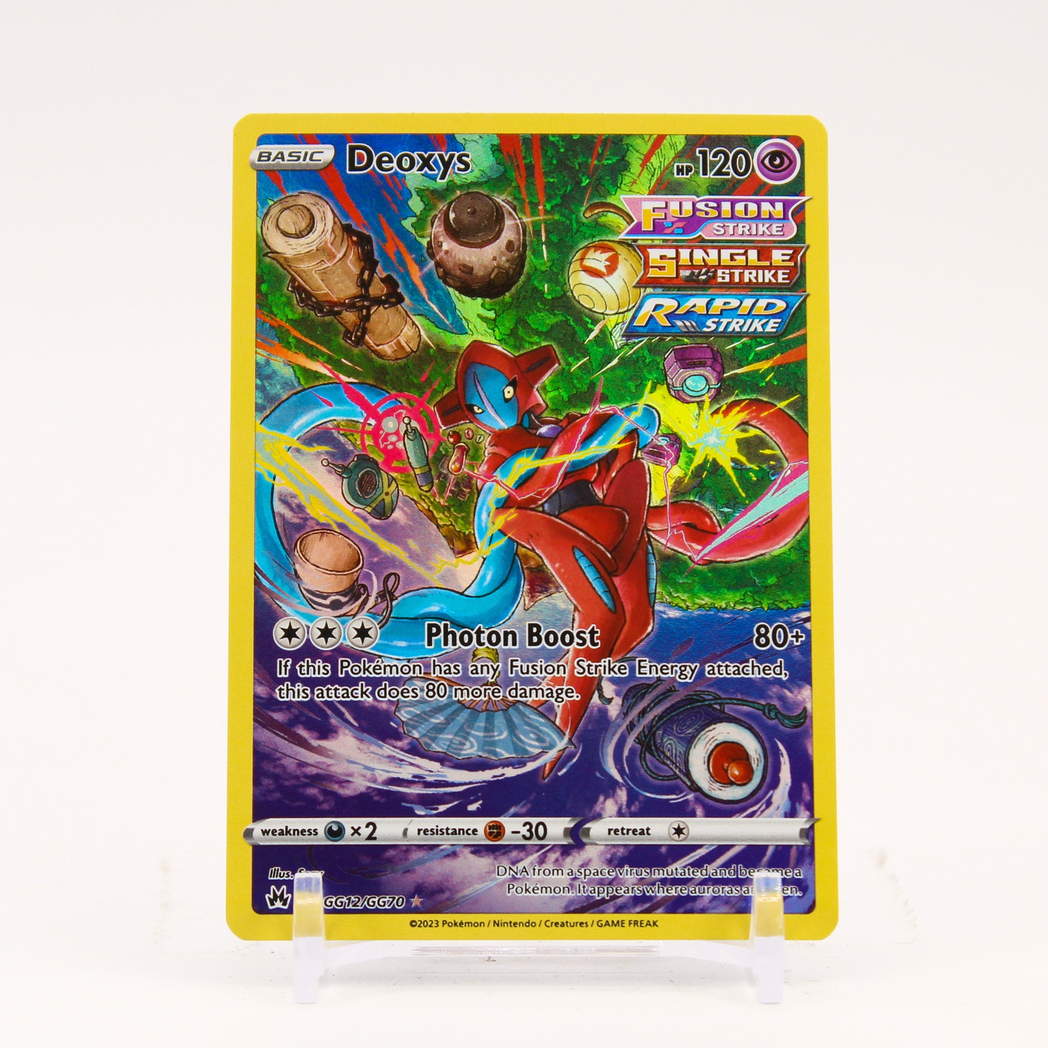 Deoxys - GG12/GG70 Crown Zenith Gallery Pokemon - NM