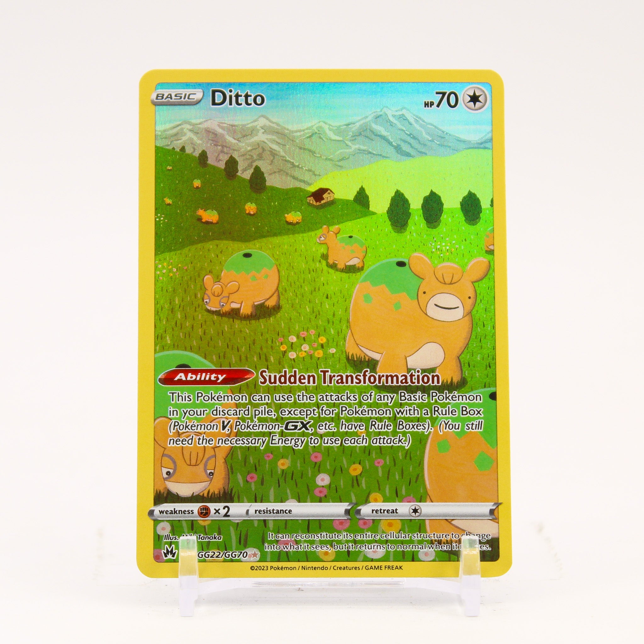Ditto - GG22/GG70 Crown Zenith Gallery Pokemon - NM