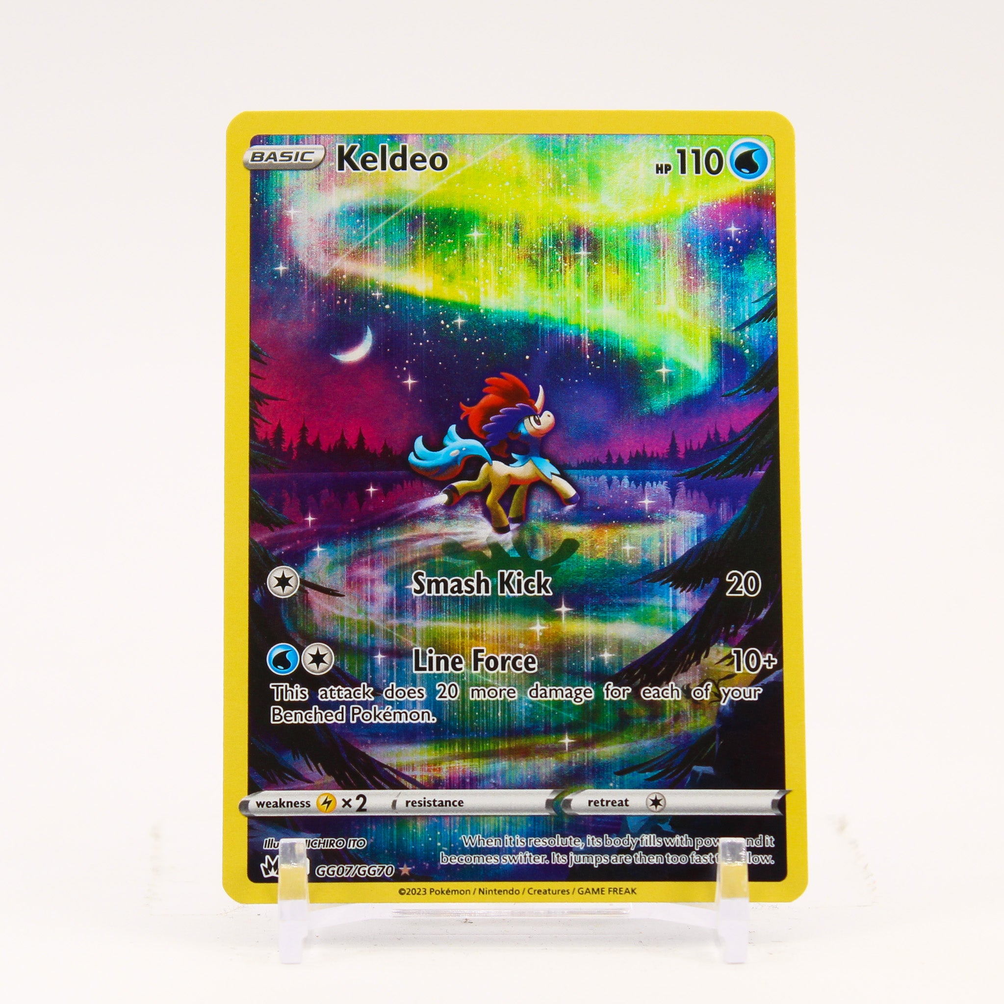 Keldeo - GG07/GG70 Crown Zenith Gallery Pokemon - NM