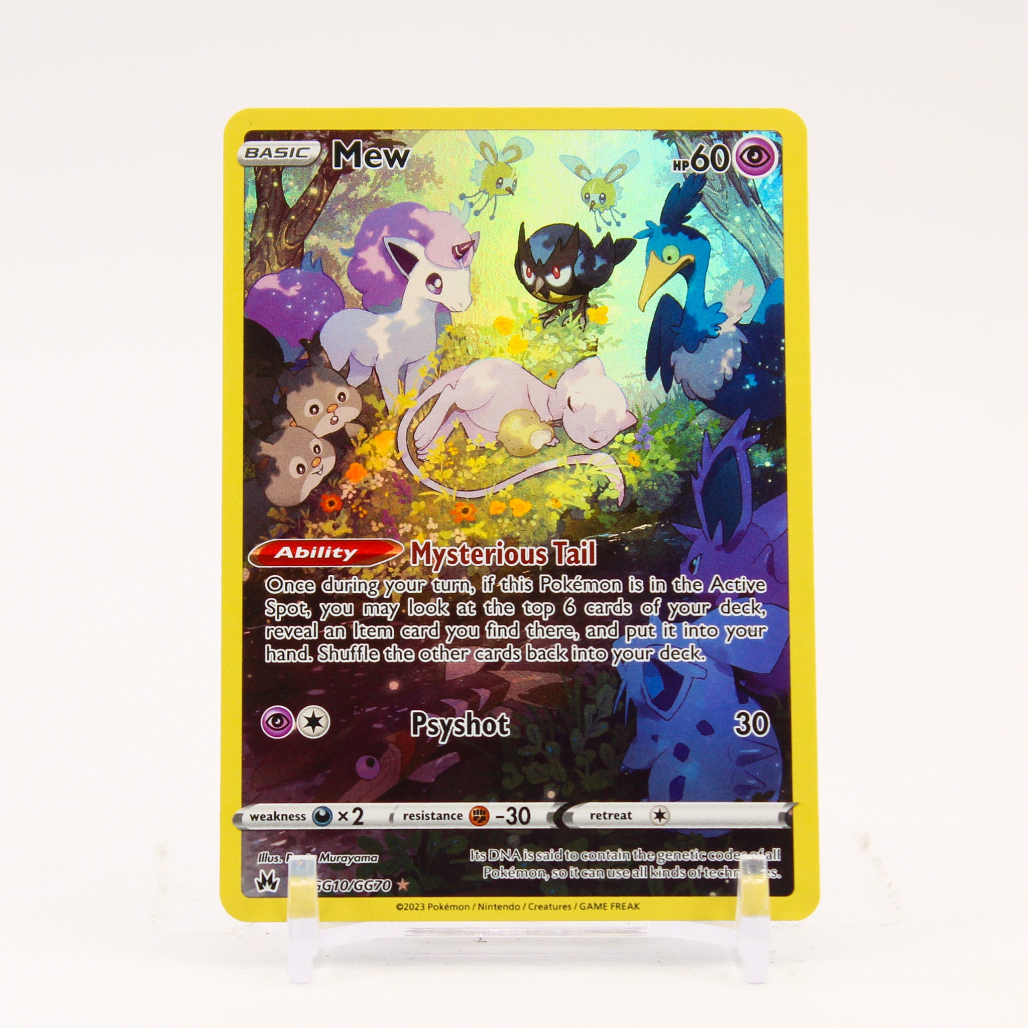 Mew - GG10/GG70 Crown Zenith Gallery Pokemon - NM