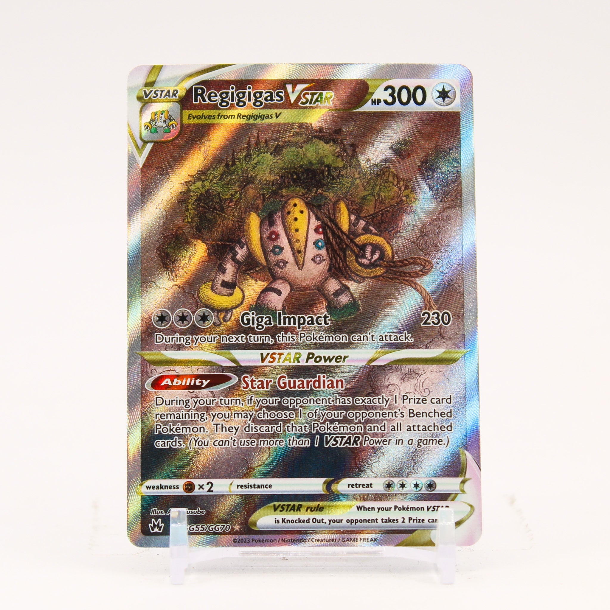 Regigigas Vstar - GG55/GG70 Crown Zenith Gallery Pokemon - NM/LP