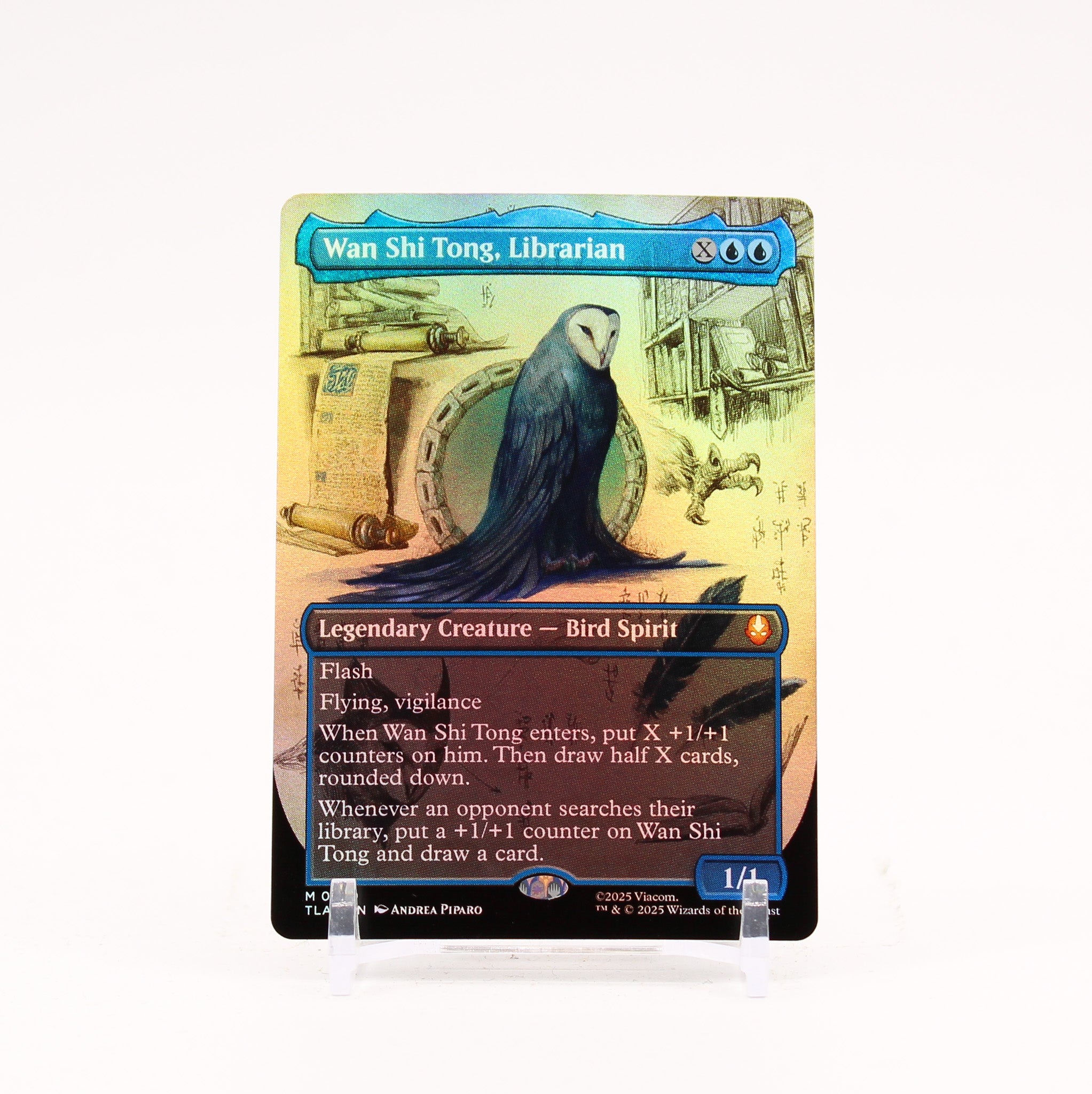 Wan Shi Tong, Librarian (Borderless) - 320 Avatar The Last Airbender Foil M Magic - NM/MINT