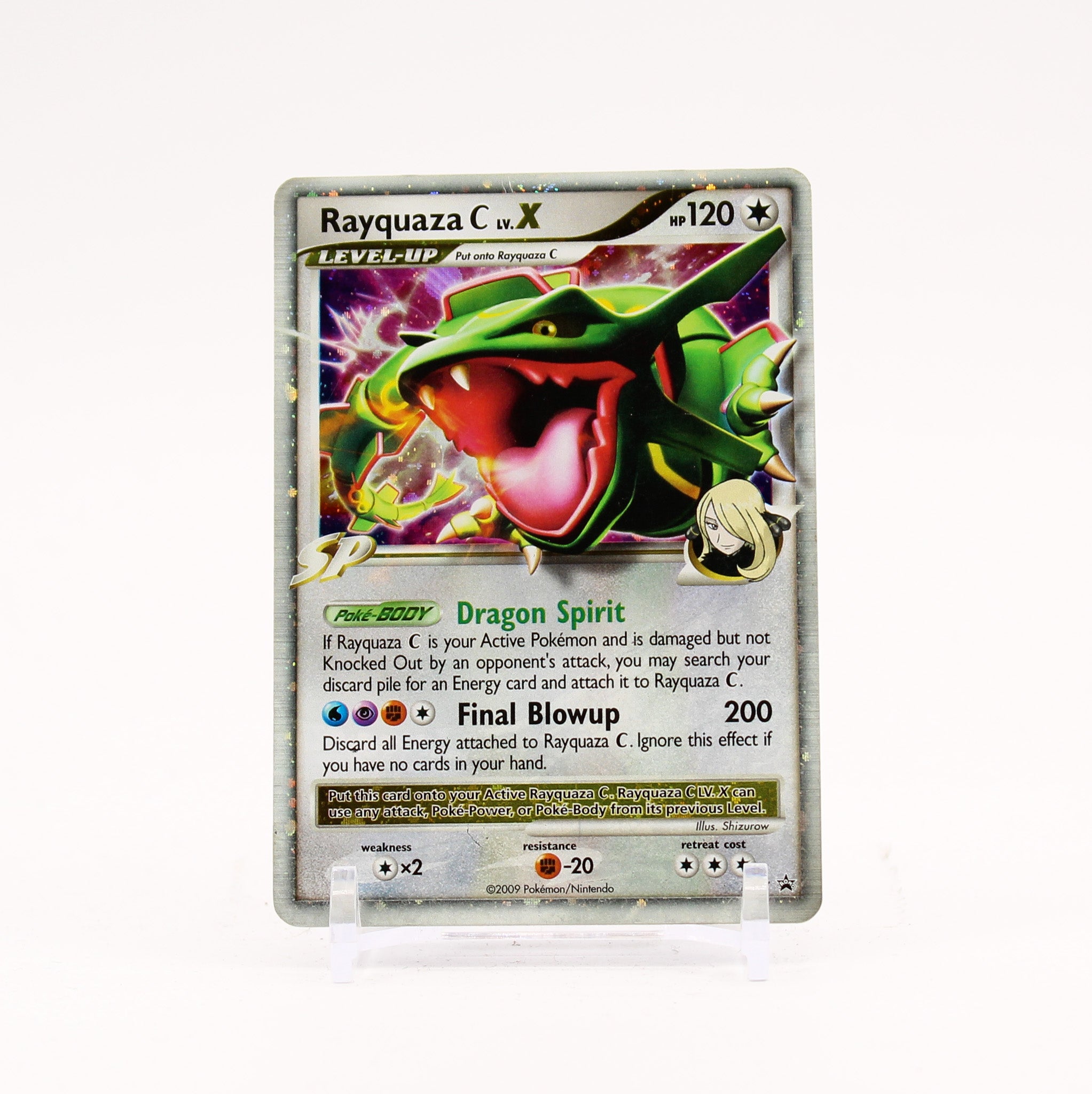 Rayquaza Lv. X - DP47 Black Star Promo Holo Pokemon - HP