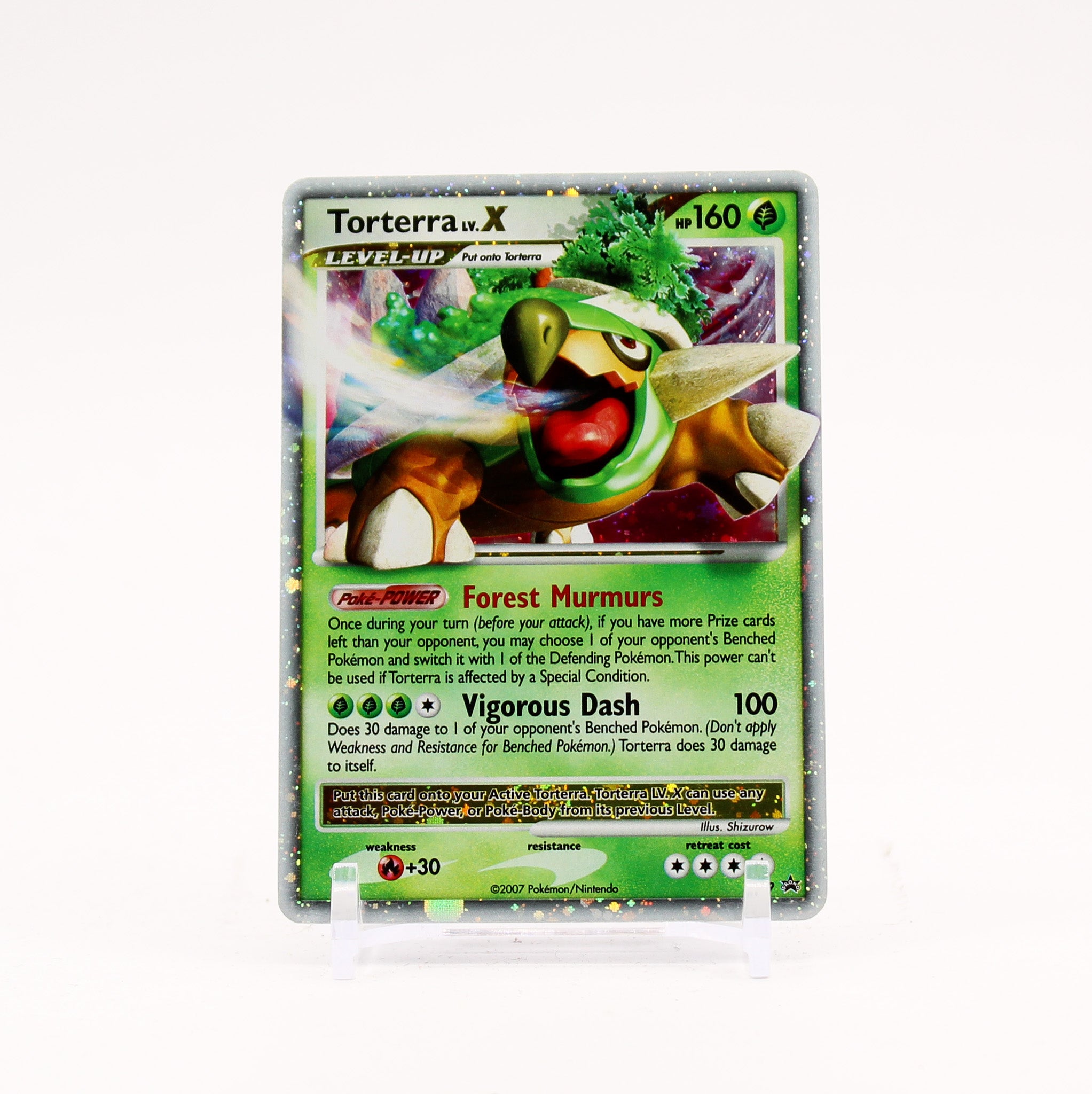 Torterra Lv. X - DP09 Black Star Promo Holo Pokemon - LP