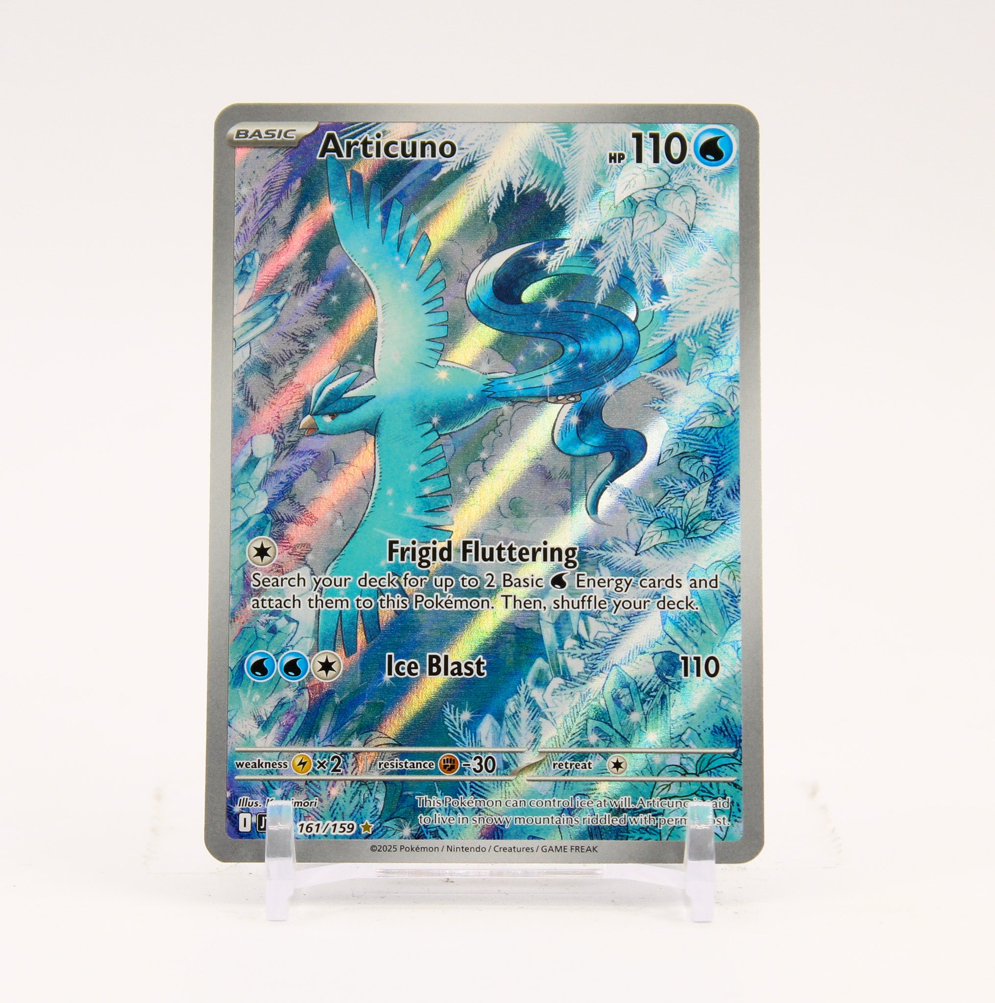 Articuno - 161/159 Journey Together Illustration Rare Pokemon - NM/LP
