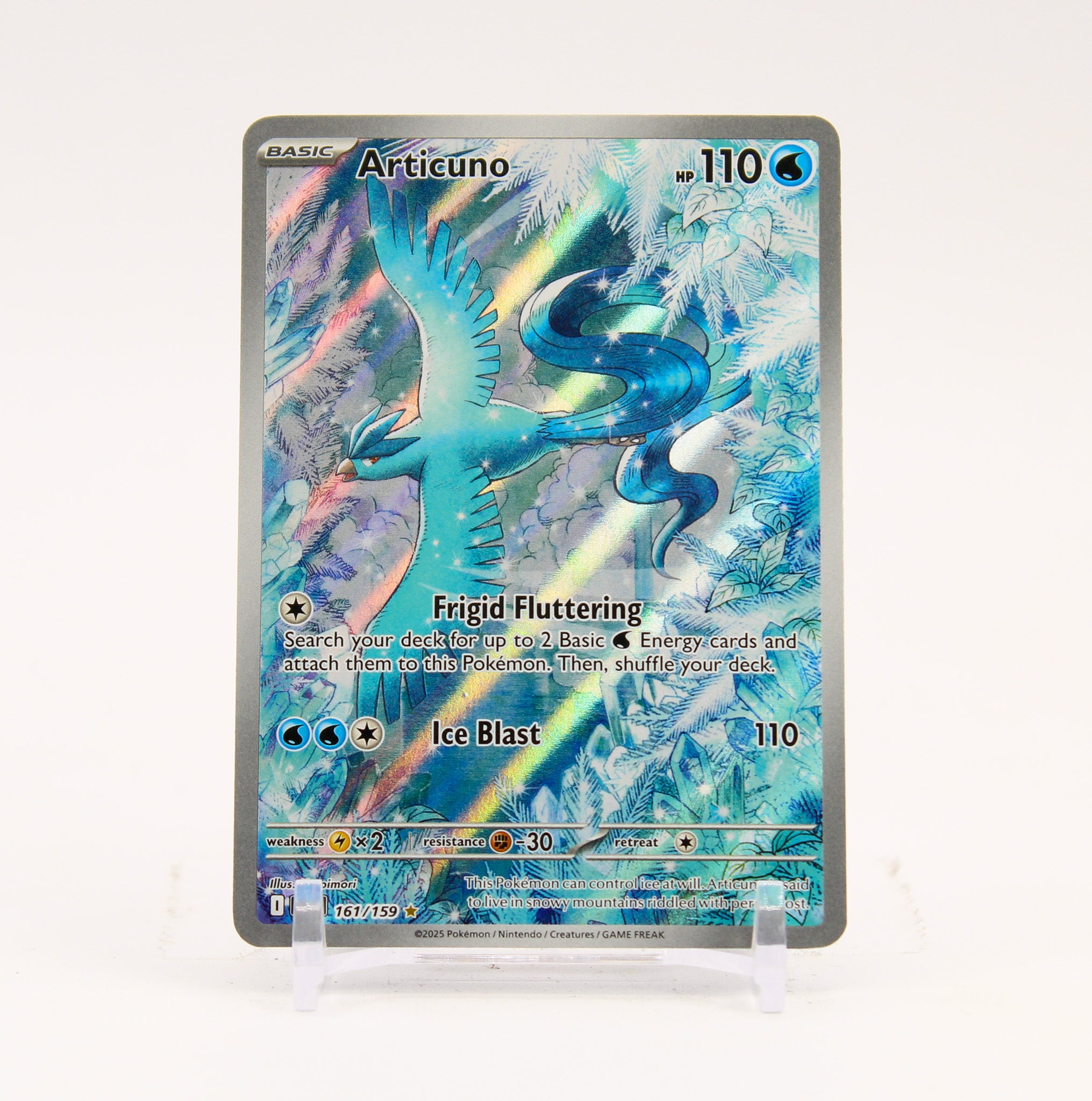 Articuno - 161/159 Journey Together Illustration Rare Pokemon - NM/LP