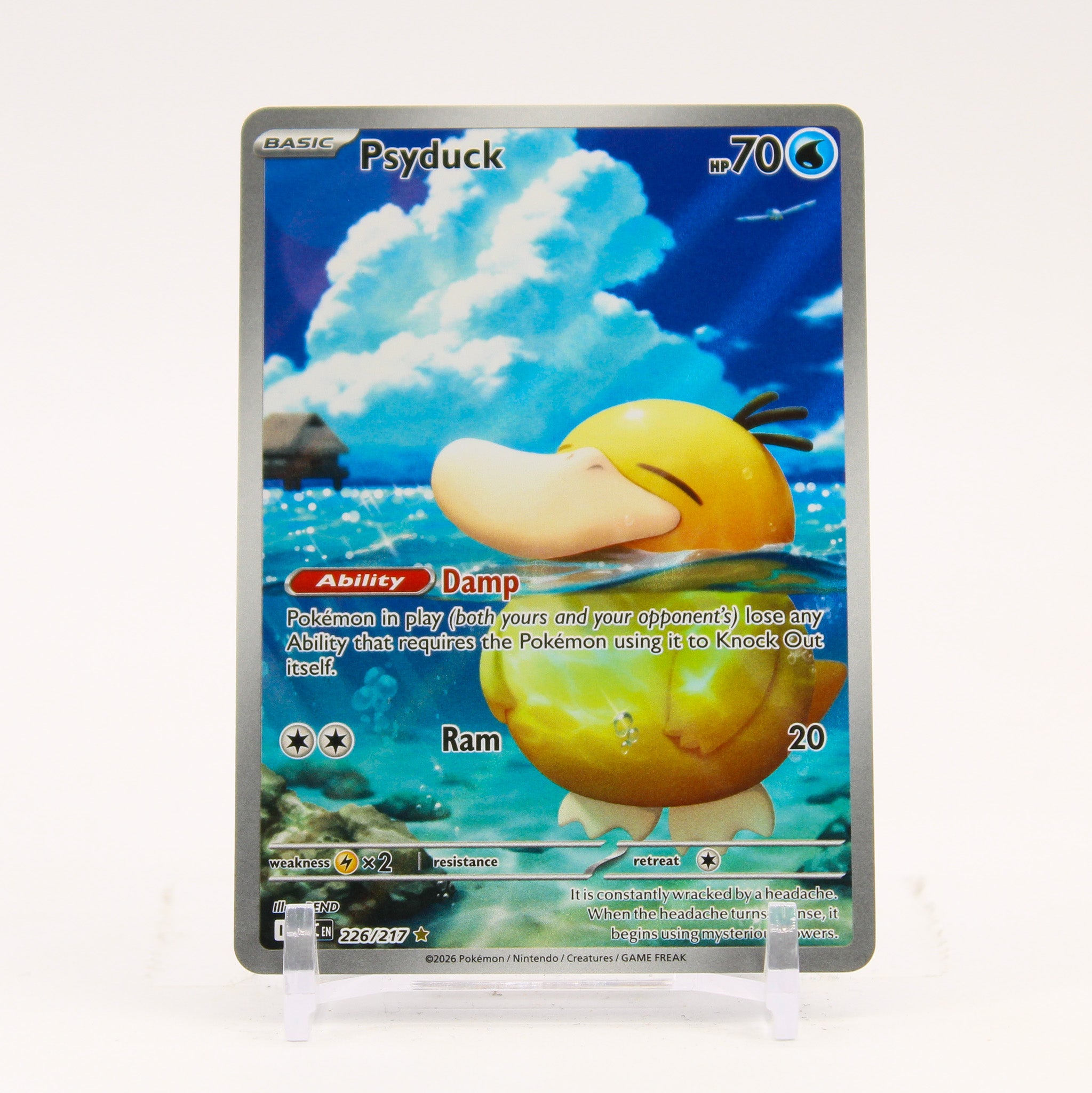 Psyduck - 226/217 Ascended Heroes Illustration Rare Pokemon - NM/MINT