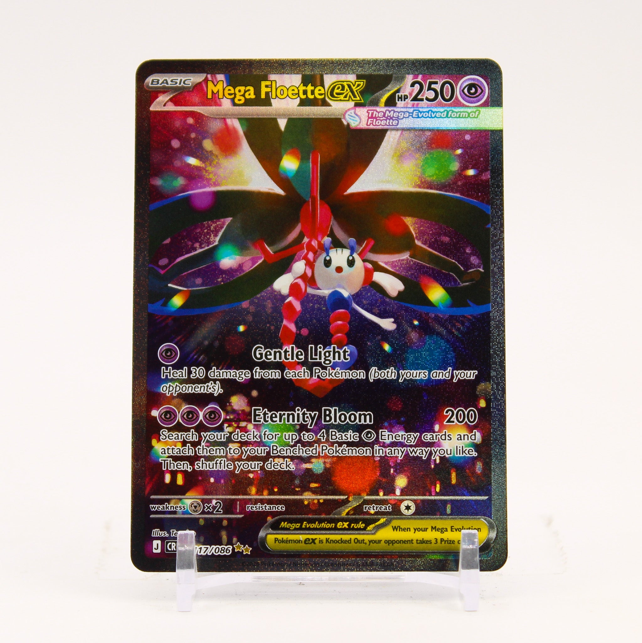 Mega Floette ex - 117/086 Chaos Rising Special Illustration Pokemon - NM