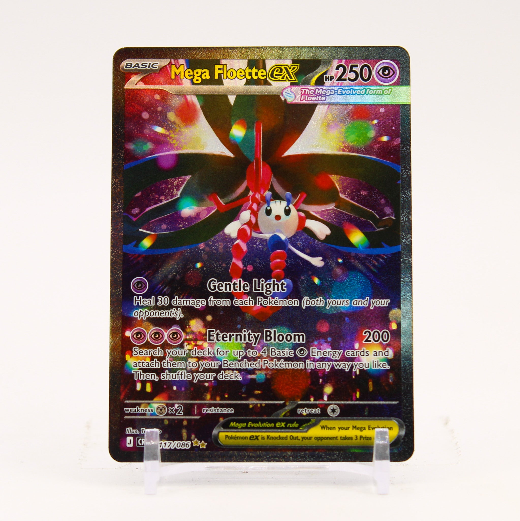 Mega Floette ex - 117/086 Chaos Rising Special Illustration Pokemon - NM/LP