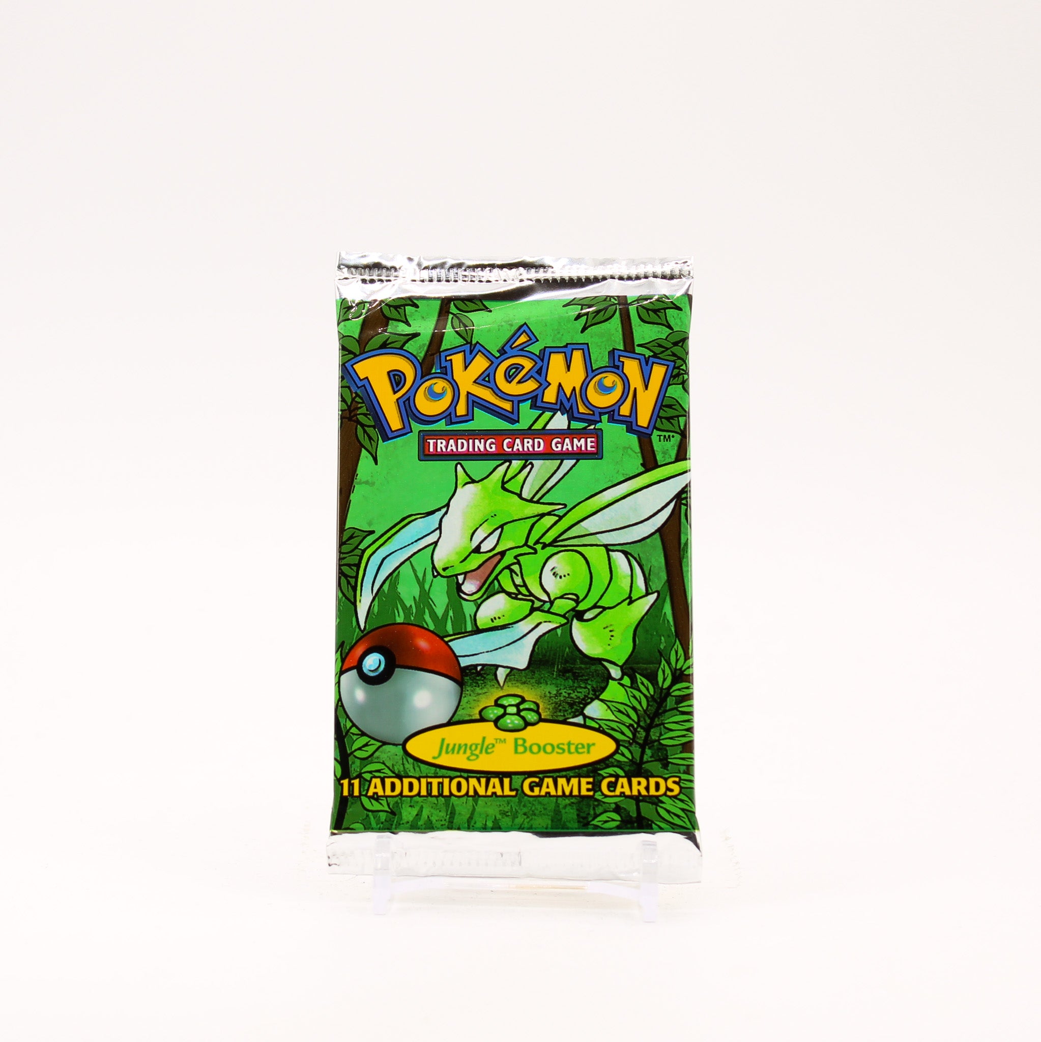 Pokemon jungle unlimited booster pack sealed scyther art - Light 20.7 g