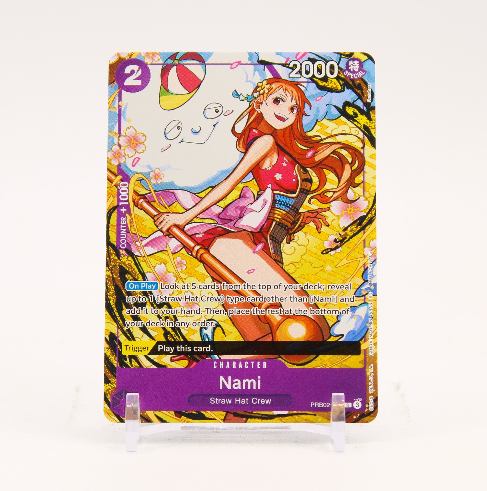 Nami - PRB02-012 Welcome Pack Vol. 1 R One Piece - NM/MINT