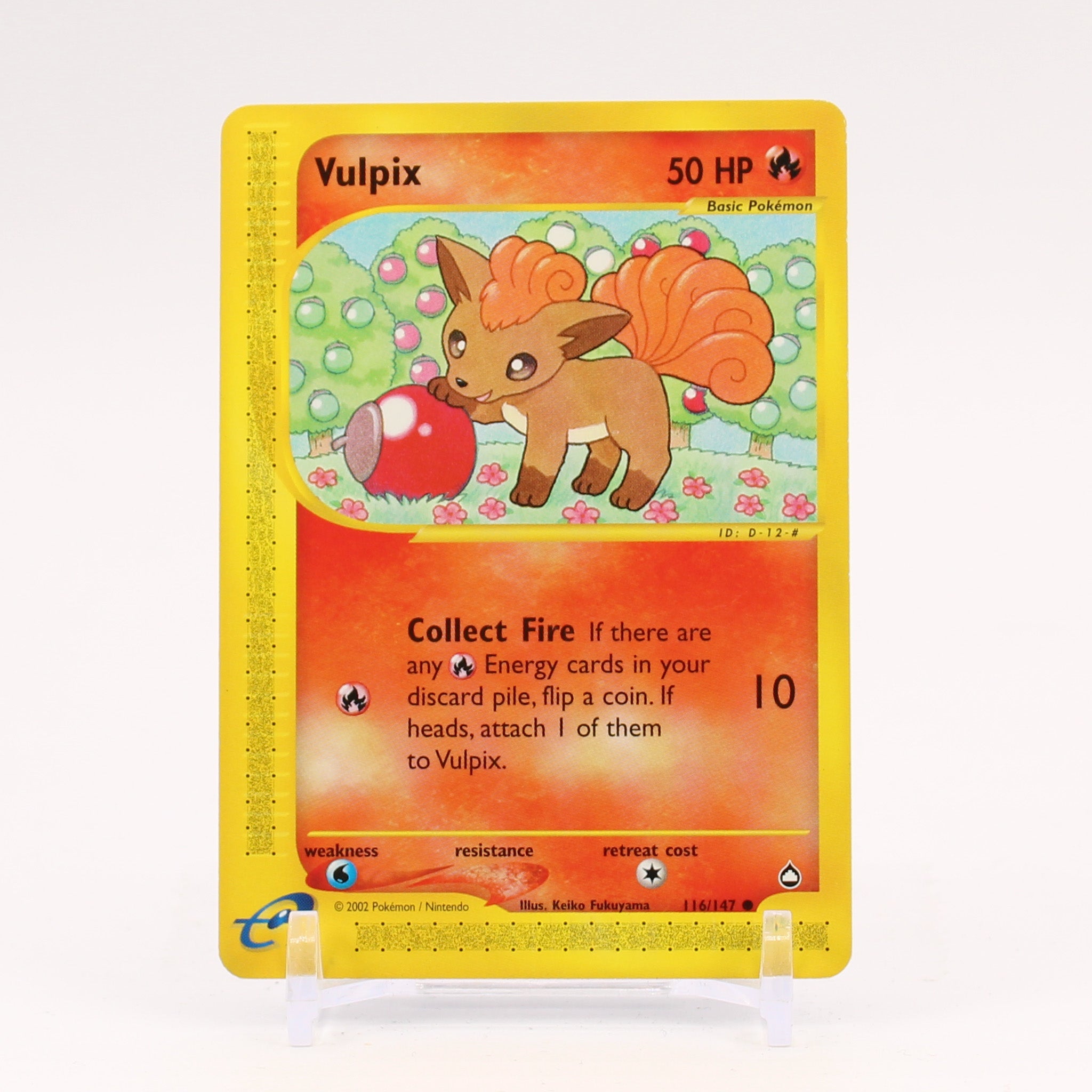 Vulpix - 116/147 Aquapolis e-Reader Pokemon - NM