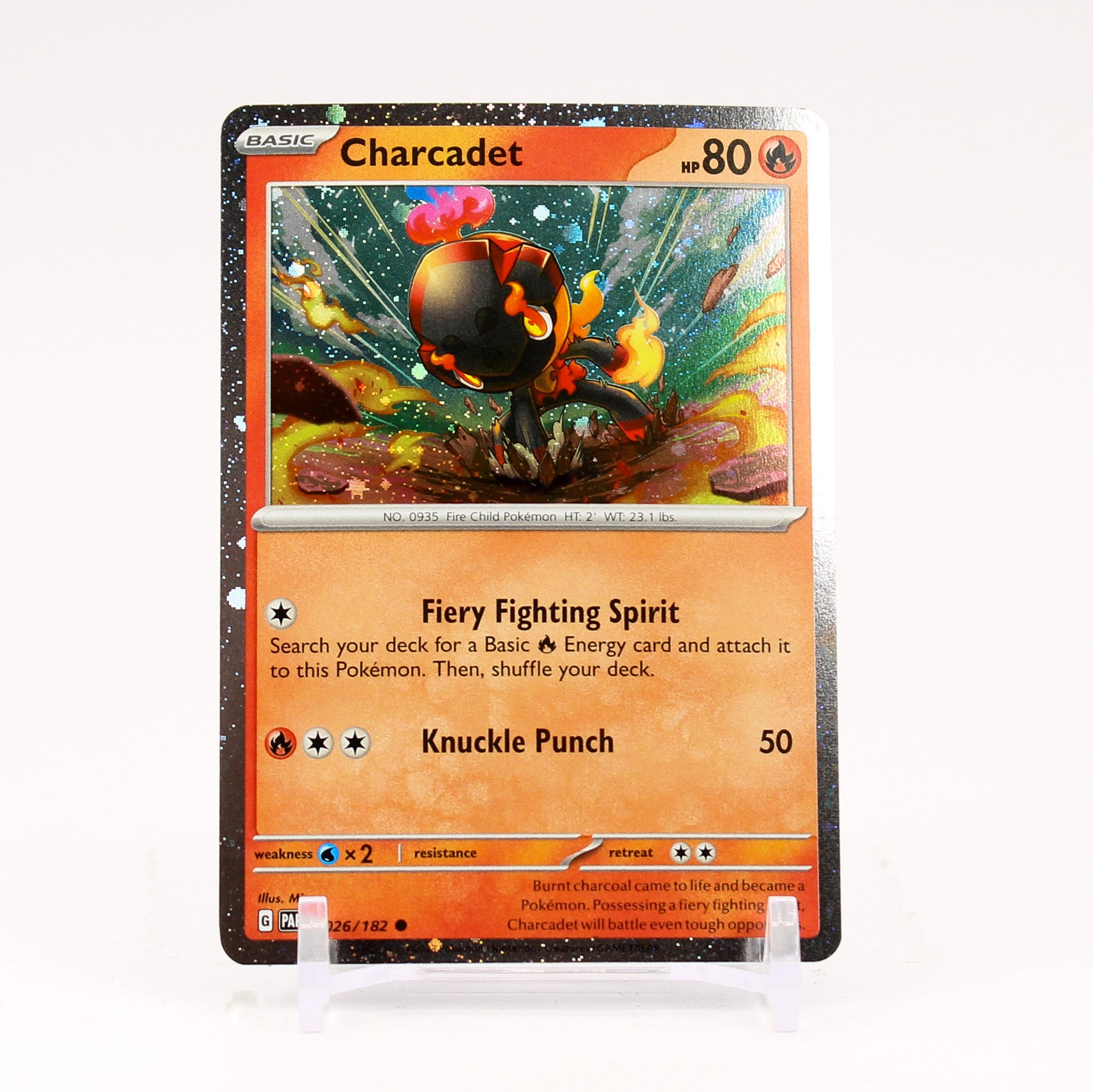 Charcadet - 026/182 Cosmos Holo PROMO Pokemon - NM/MINT