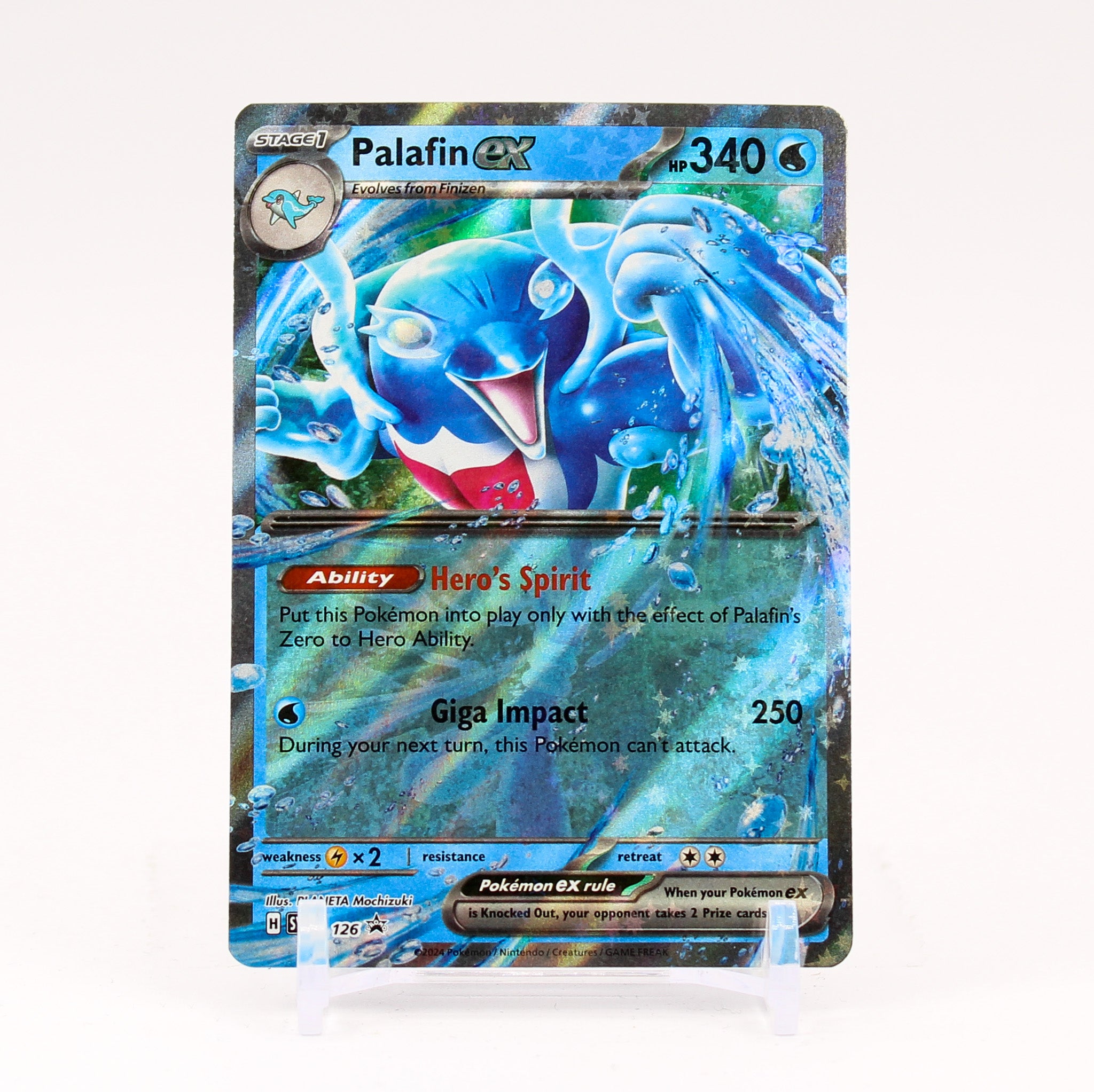 Palafin ex - SVP126 Black Star Promo Pokemon - NM/MINT