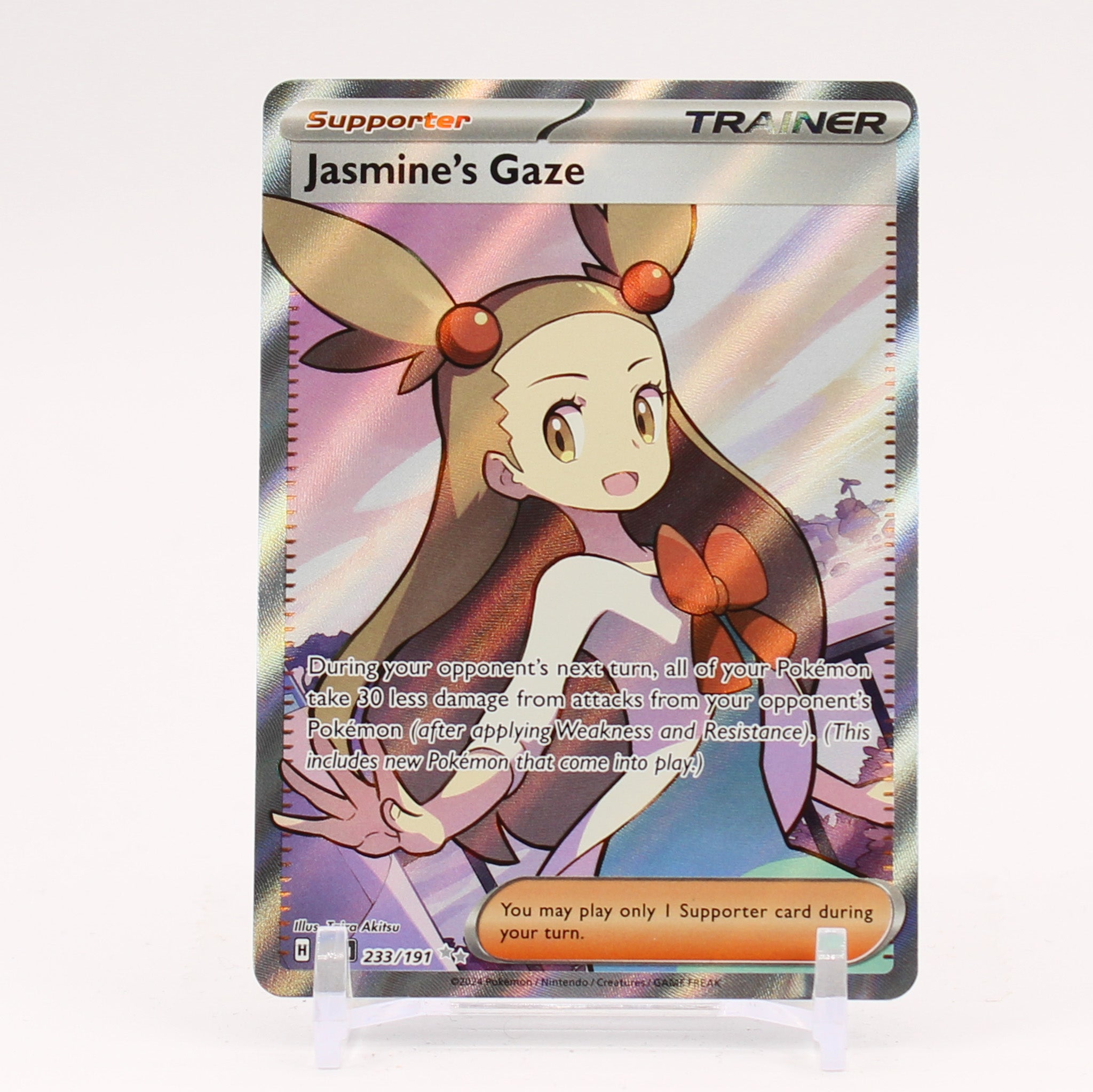 Jasmine's Gaze - 233/191 Surging Sparks Full Art Trainer - NM/MINT