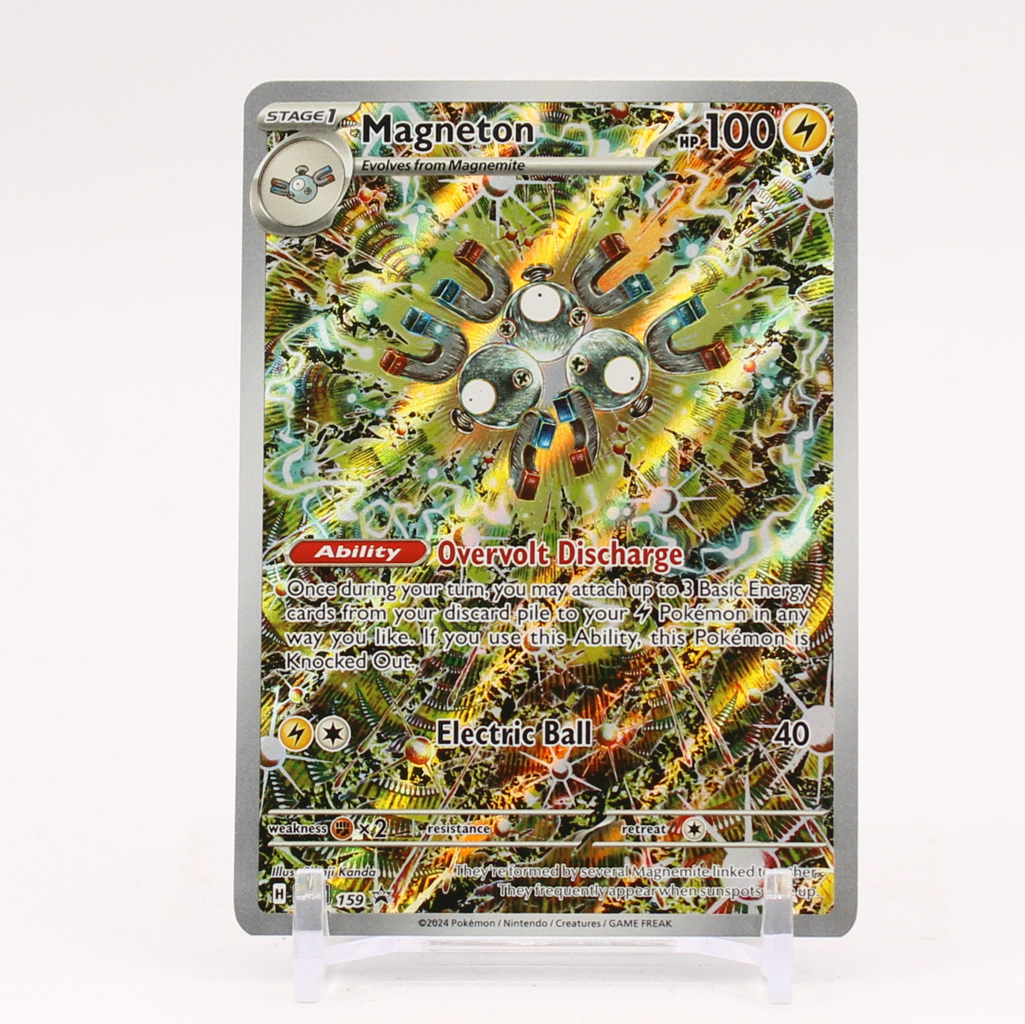 Magneton - SVP159 Surging Sparks ETB Promo Pokemon - NM/MINT