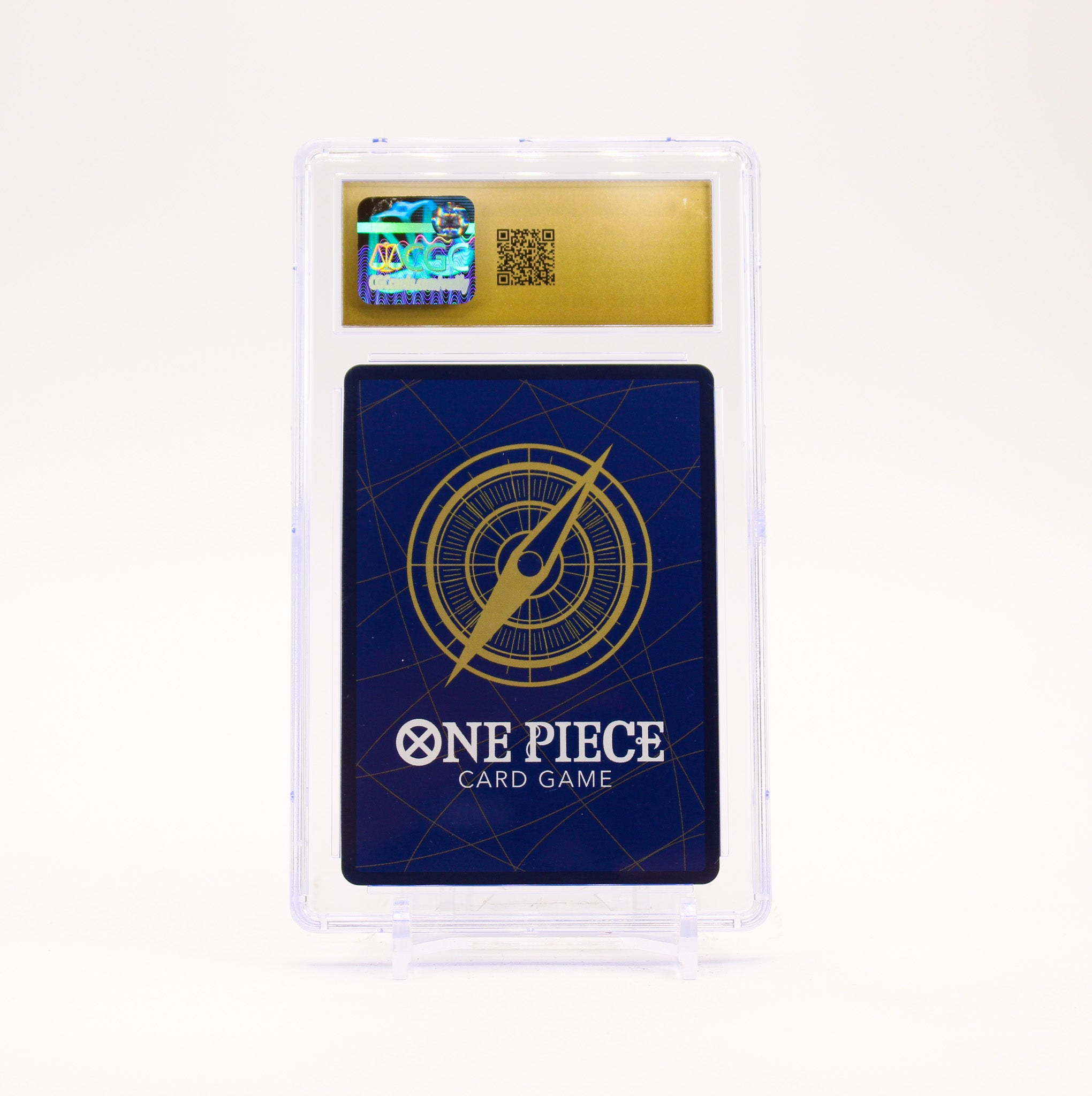 Monkey D. Luffy - P-043 CGC 10 Japanese Promo One Piece SCRATCHED CASE - PRISTINE