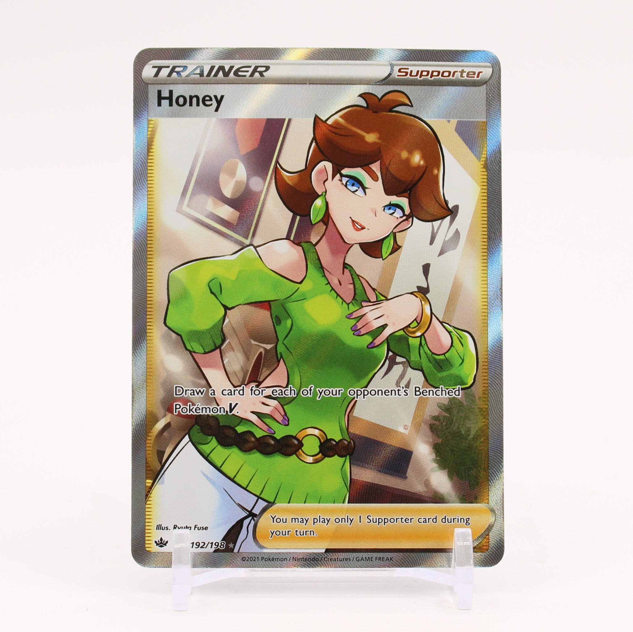 Honey - 192/198 Chilling Reign Full Art Trainer - NM/MINT