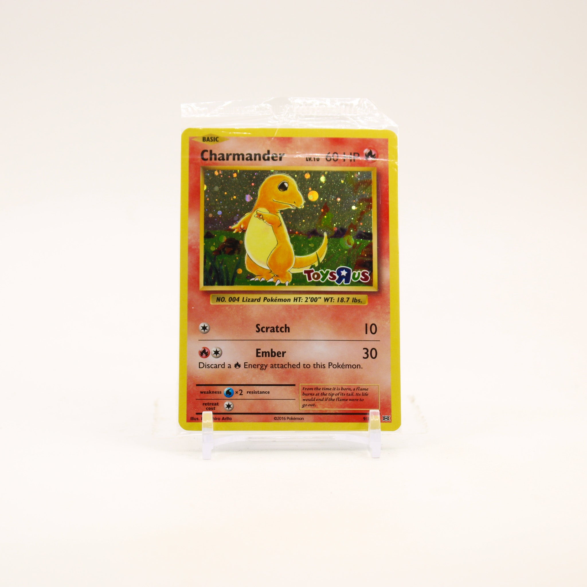 Charmander - 9/108 SEALED Toys R Us Stamped Promo Pokemon - NM/MINT