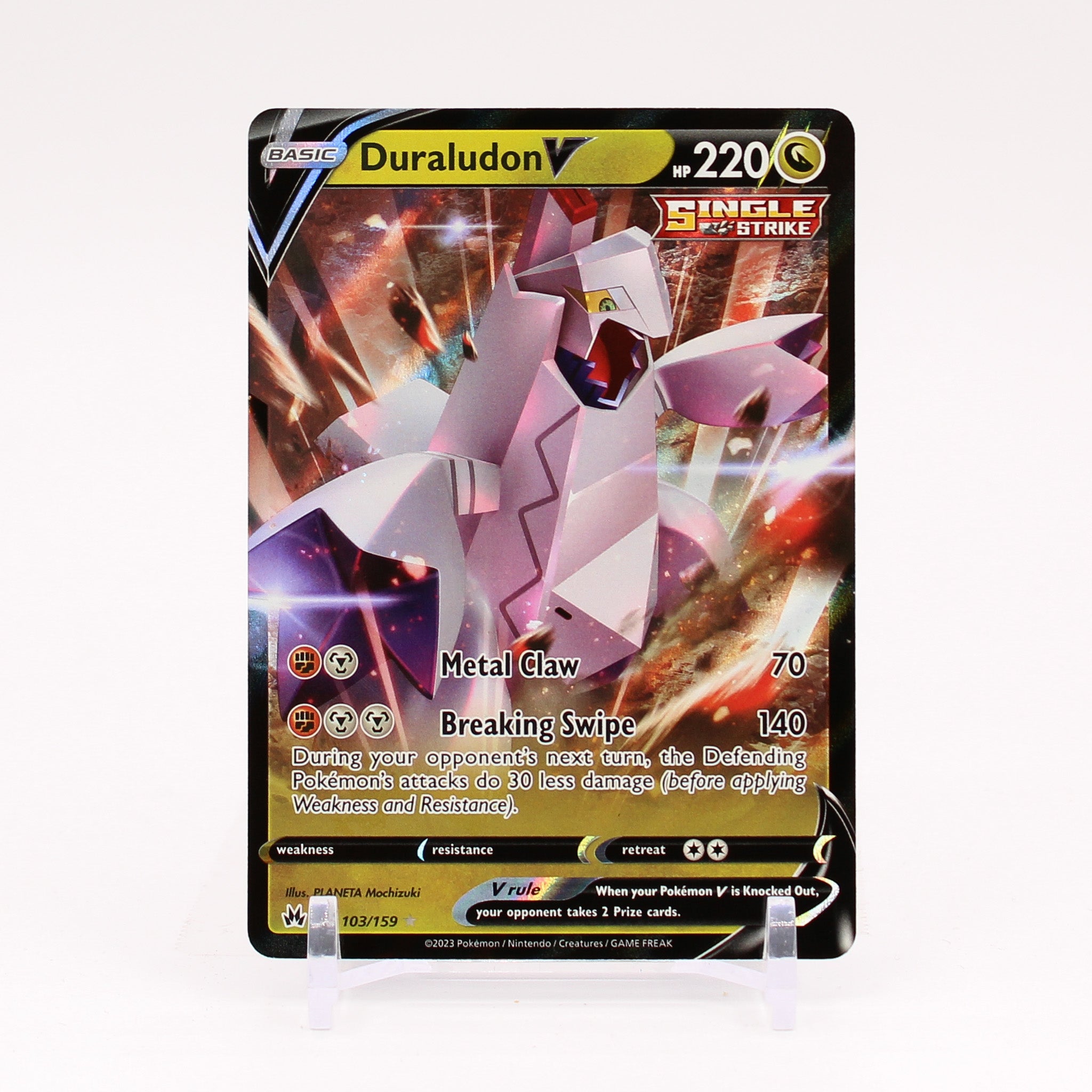 Duraludon V - 103/159 Crown Zenith Ultra Rare Pokemon - NM/MINT