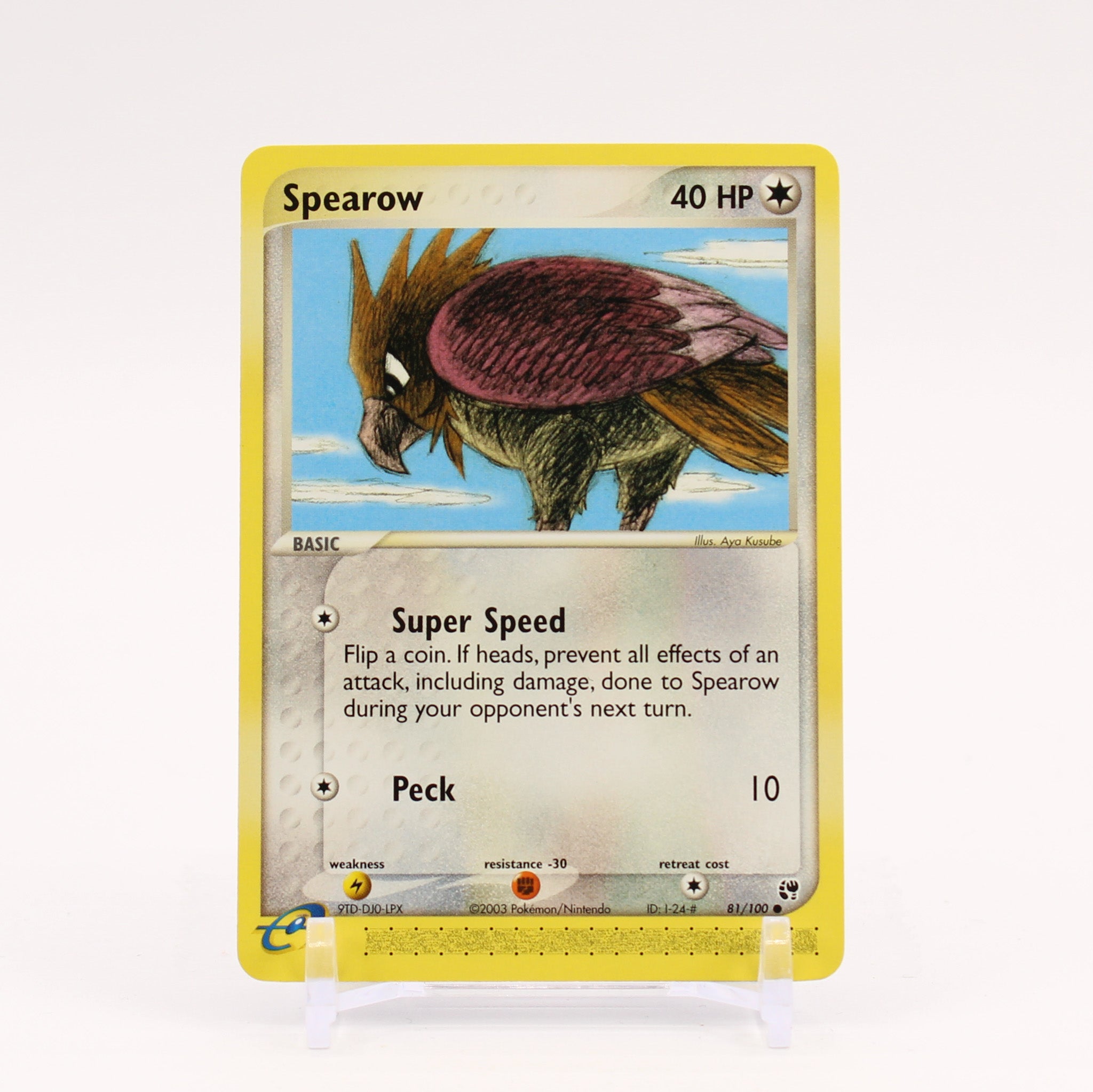 Spearow - 81/100 Sandstorm Pokemon - NM