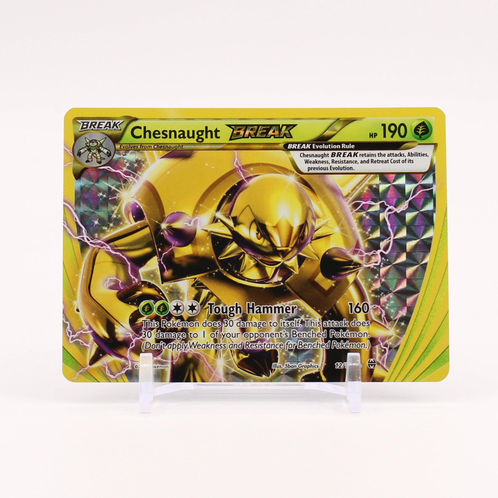 Chesnaught BREAK - 12/162 BREAKThrough Ultra Rare Pokemon - NM