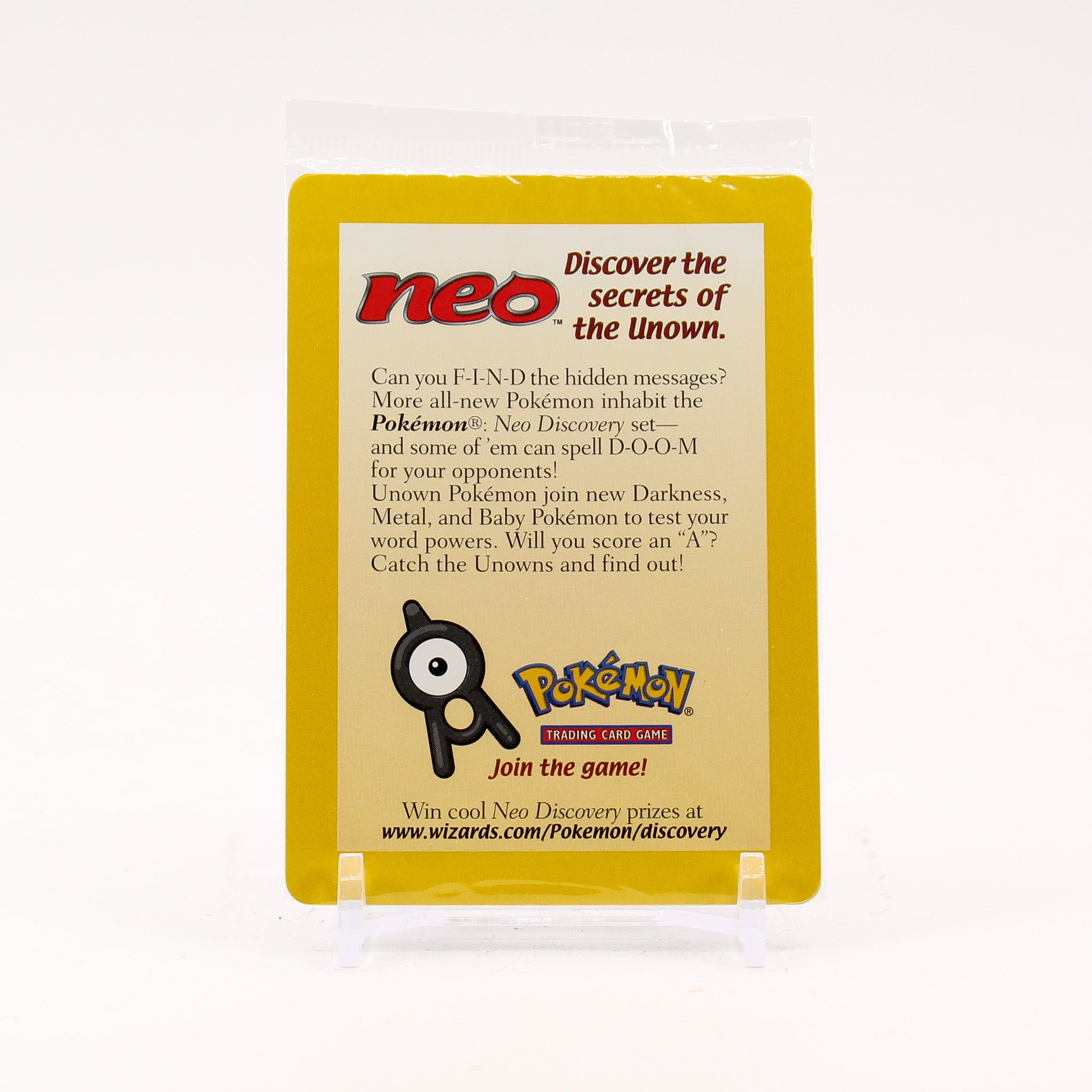 Entei - 34 Black Star Promo SEALED Pokemon - NM/MINT