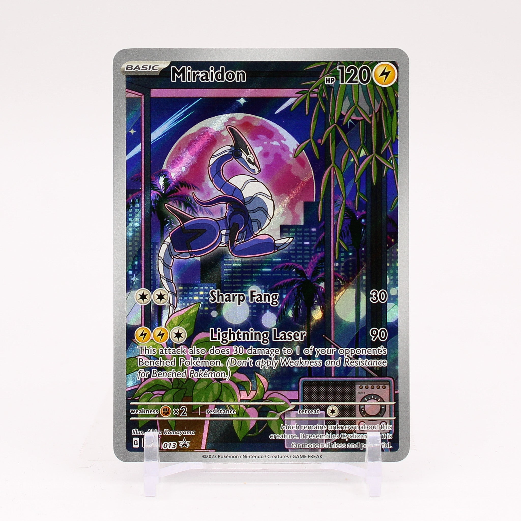Miraidon - SVP013 Scarlet & Violet ETB Promo Pokemon - NM/MINT