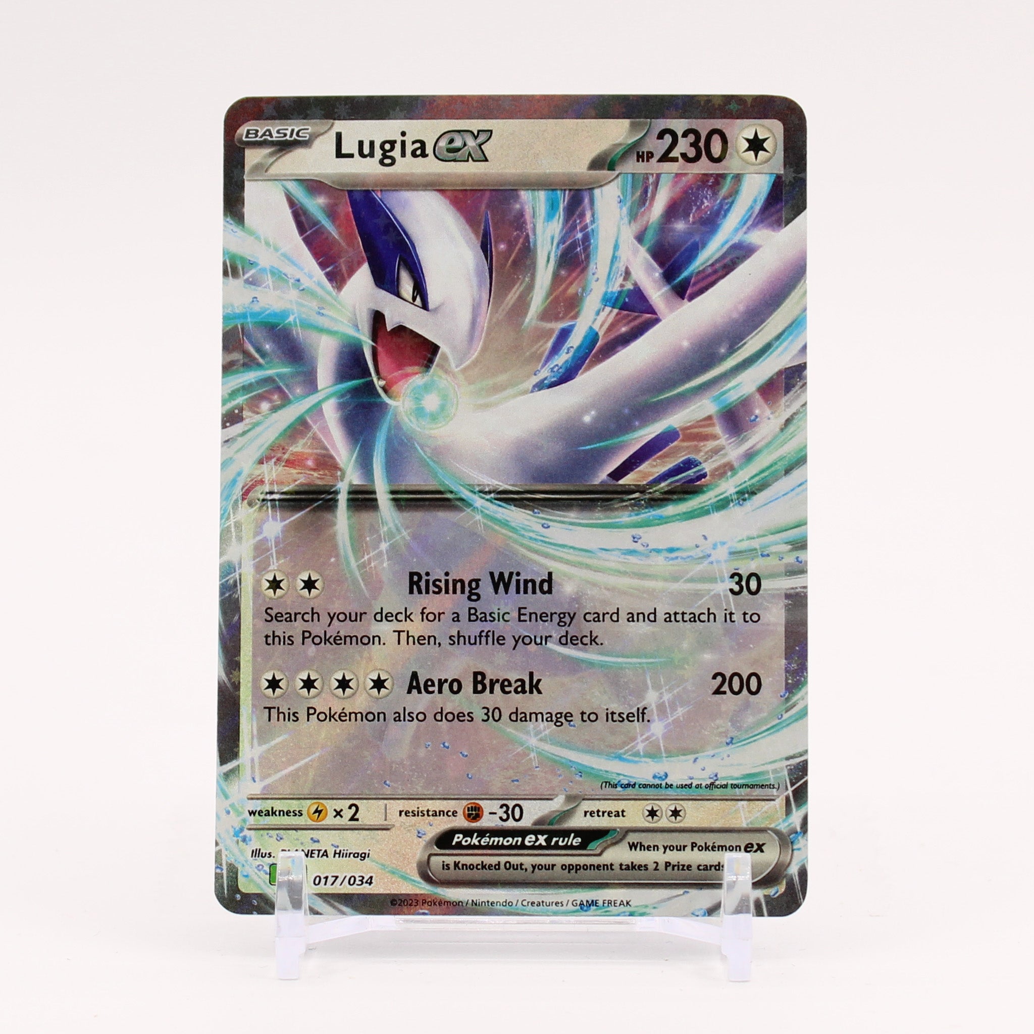 Lugia ex - 017/034 CLV TCG Classic Pokemon - NM/MINT
