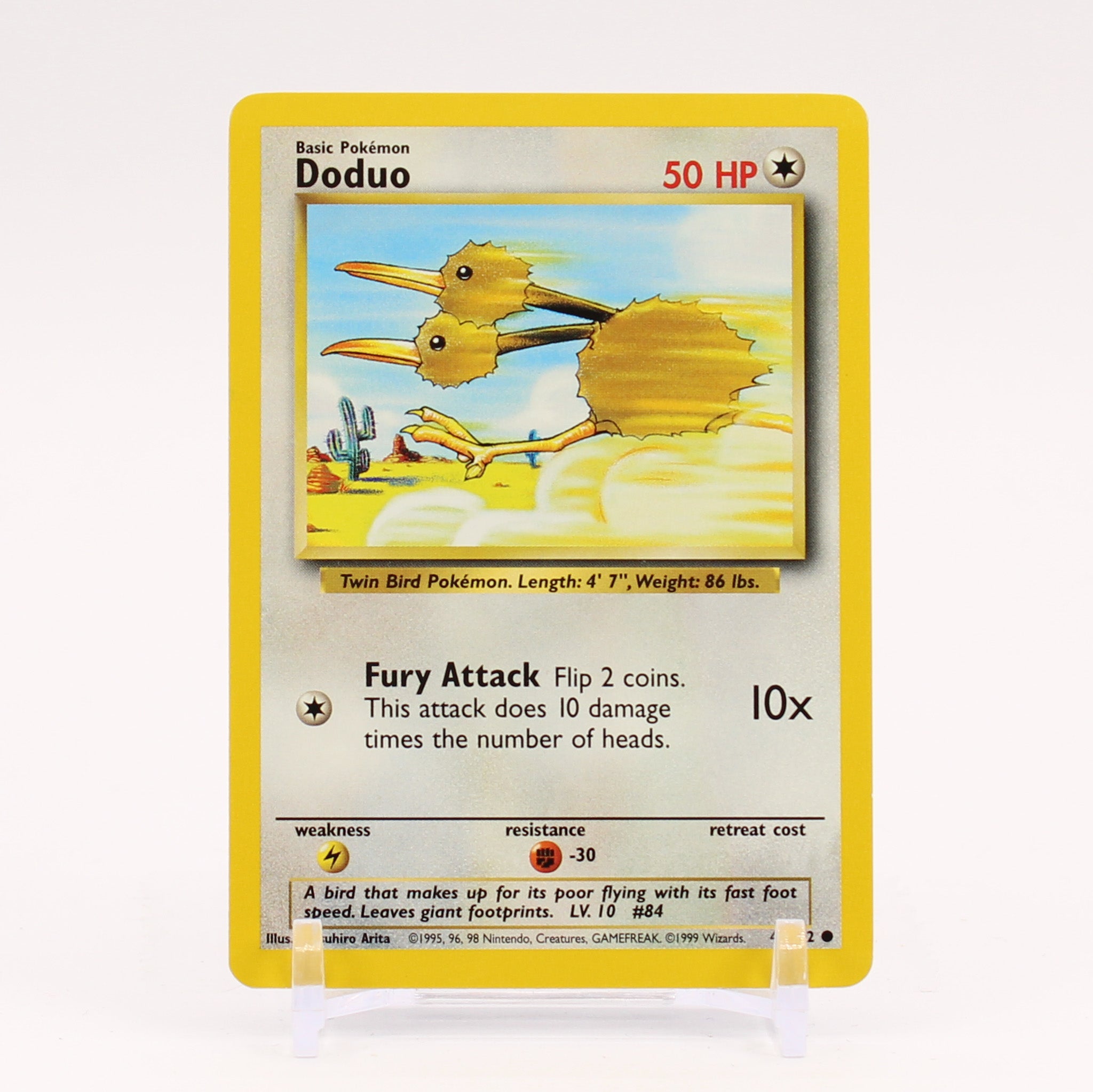 Doduo - 48/102 Base Set Unlimited Pokemon - NM