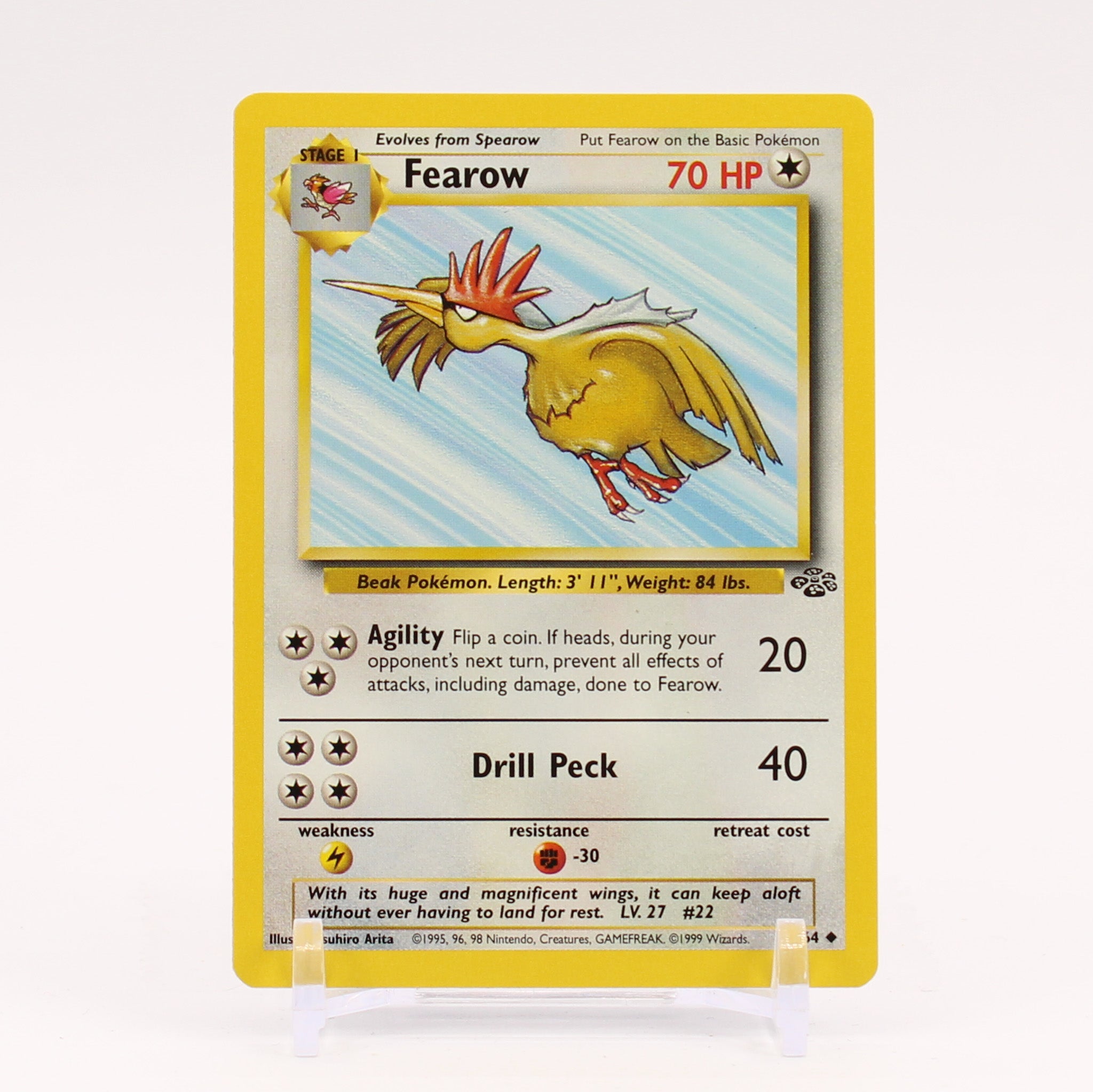 Fearow - 36/64 Jungle Unlimited Pokemon - NM