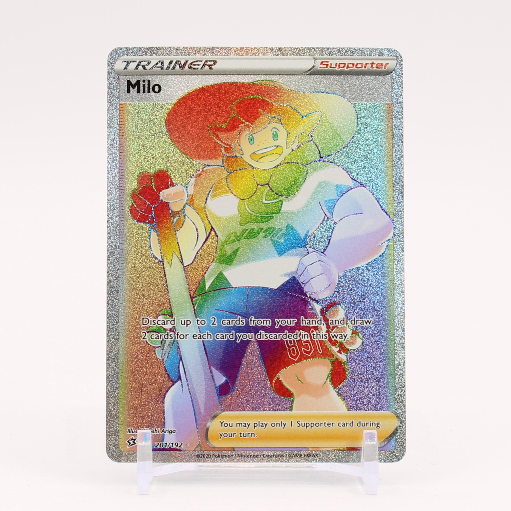 Milo - 201/192 Rebel Clash Rainbow Trainer - NM/MINT