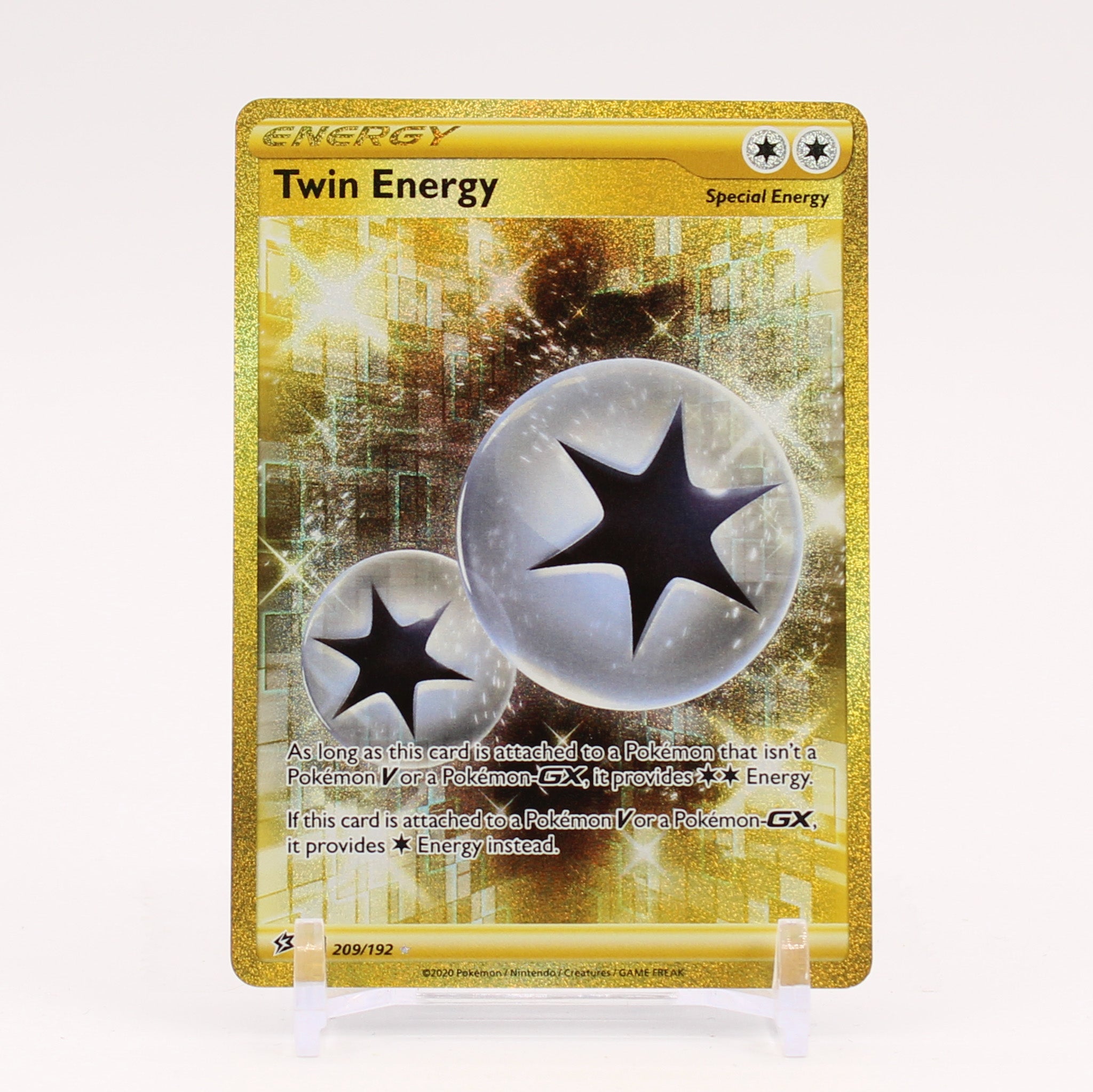 Twin Energy - 209/192 Rebel Clash Gold - NM/MINT