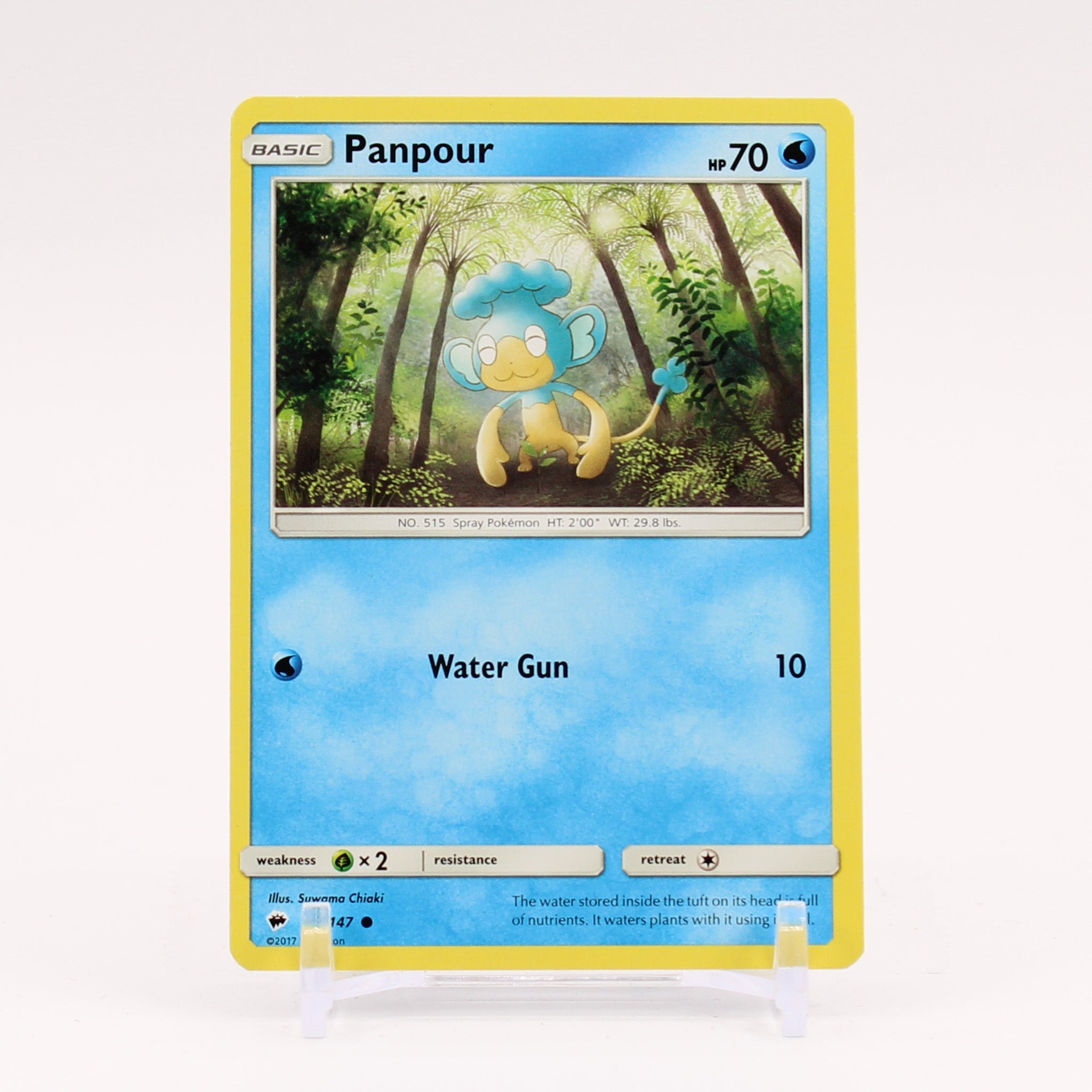 Panpour - 36/147 Burning Shadows Pokemon - NM/MINT