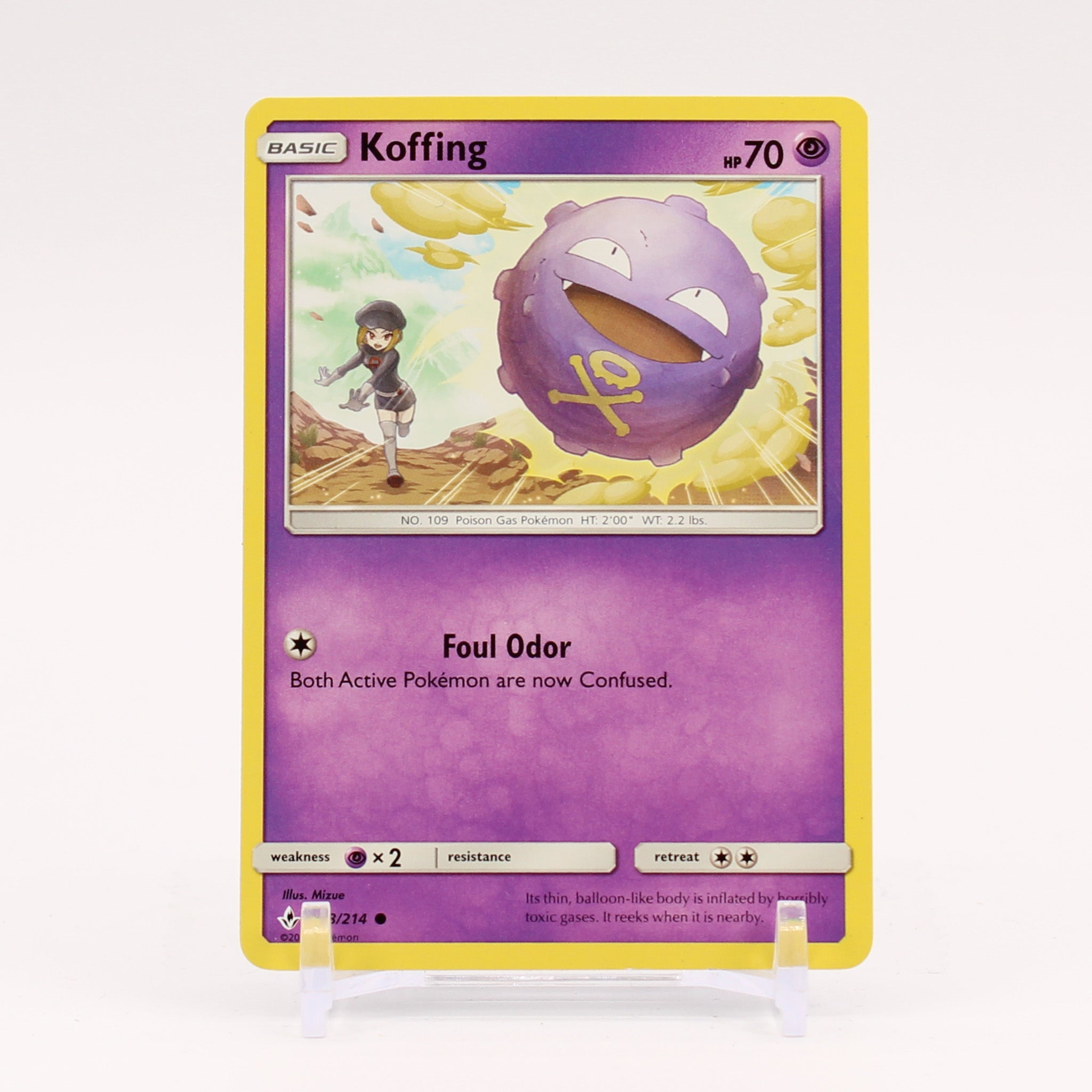 Koffing - 73/214 Unbroken Bonds Pokemon - NM/MINT