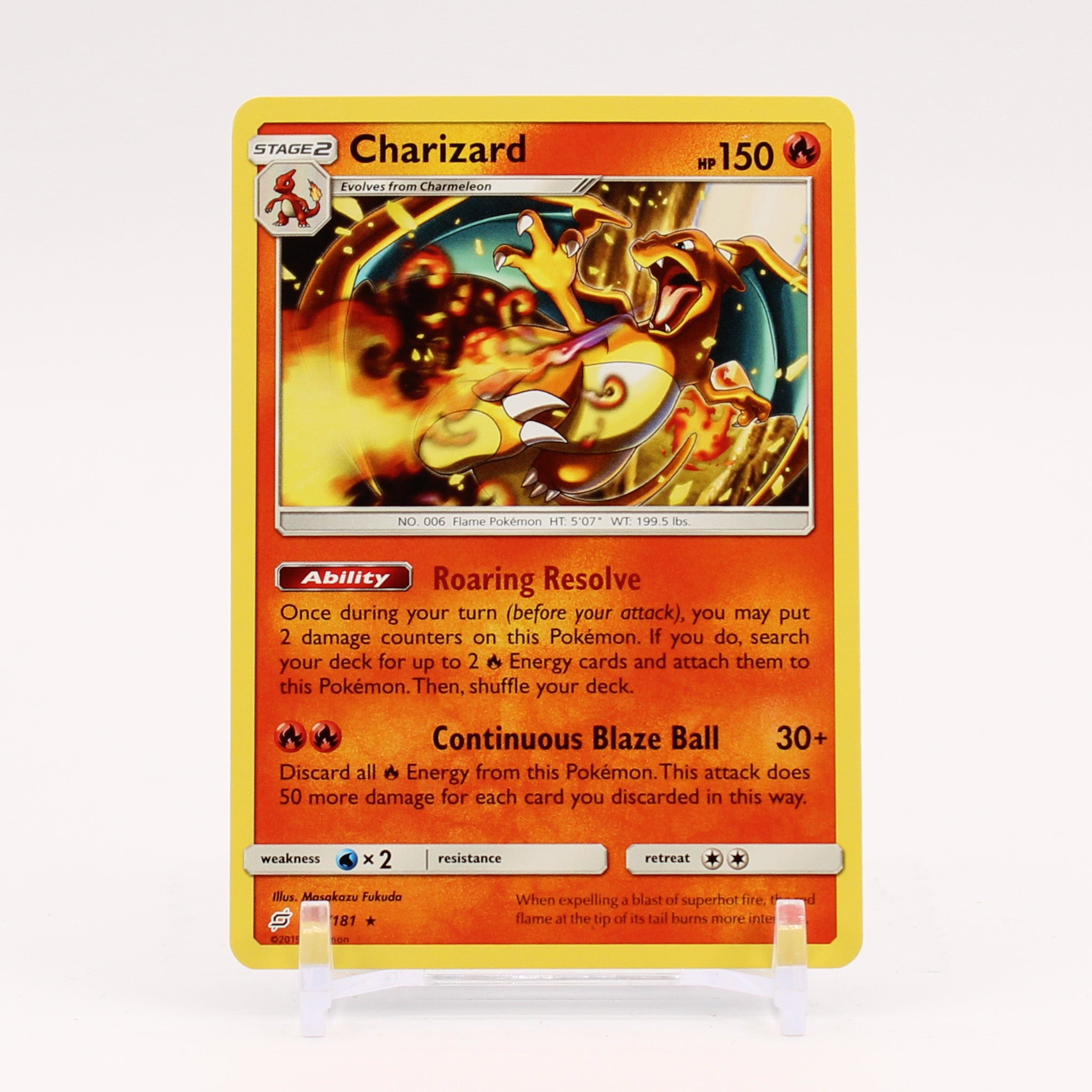 Charizard - 14/181 Team Up Rare Pokemon - NM/MINT