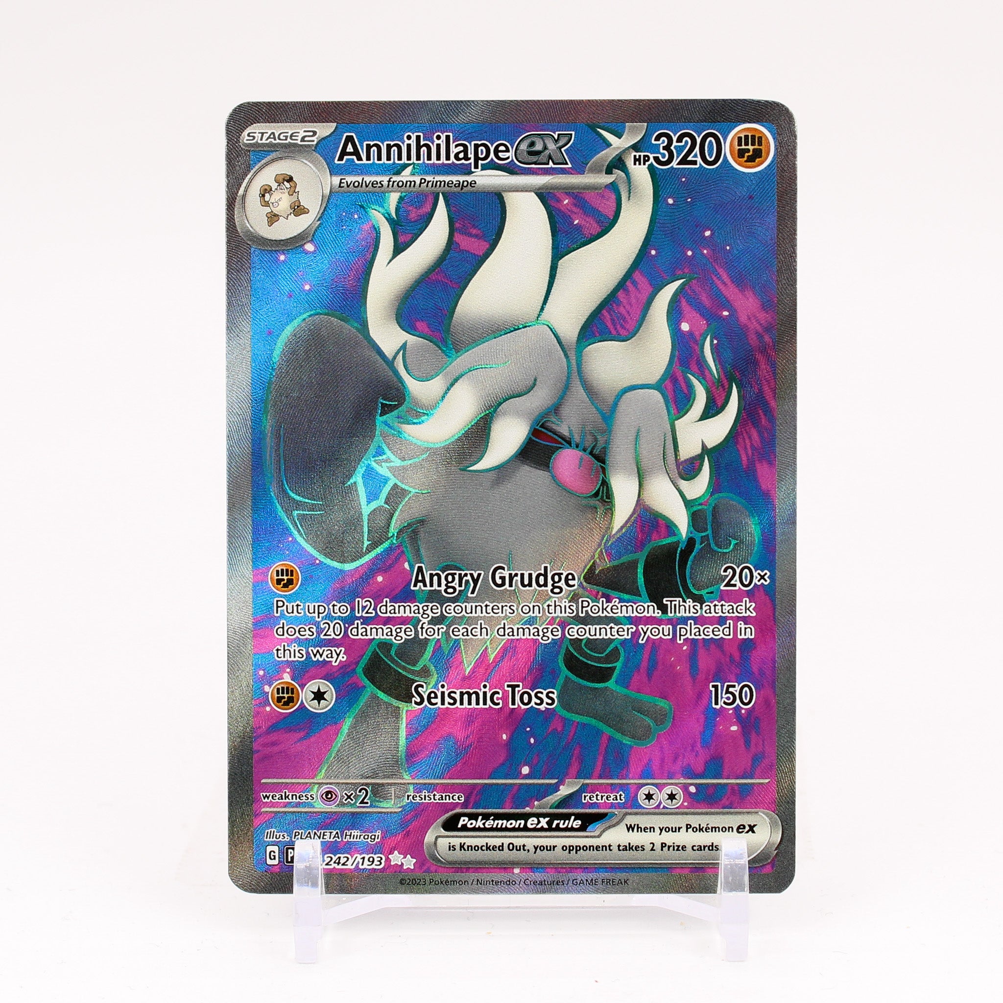 Annihilape ex - 242/193 Paldea Evolved FULL ART Pokemon - NM/MINT