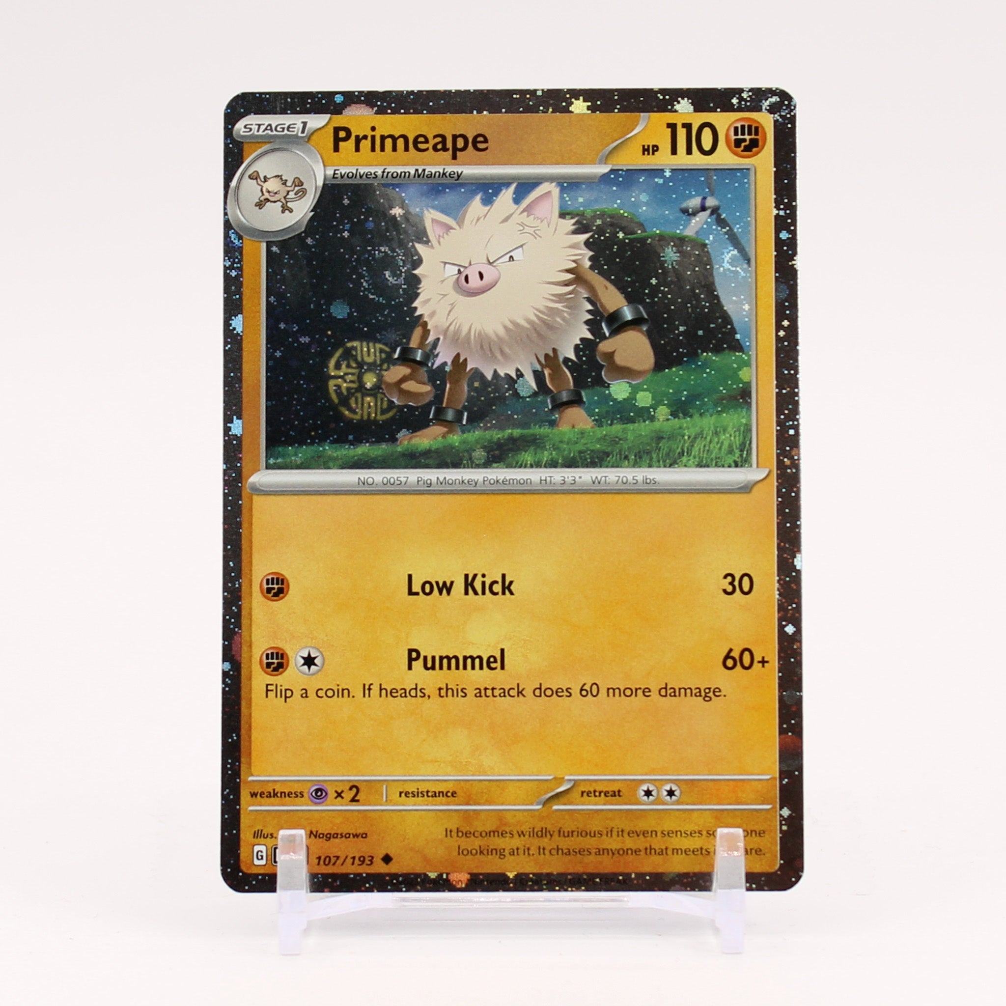 Primeape - Collection Box Promo Cosmos Holo Pokemon - NM/MINT
