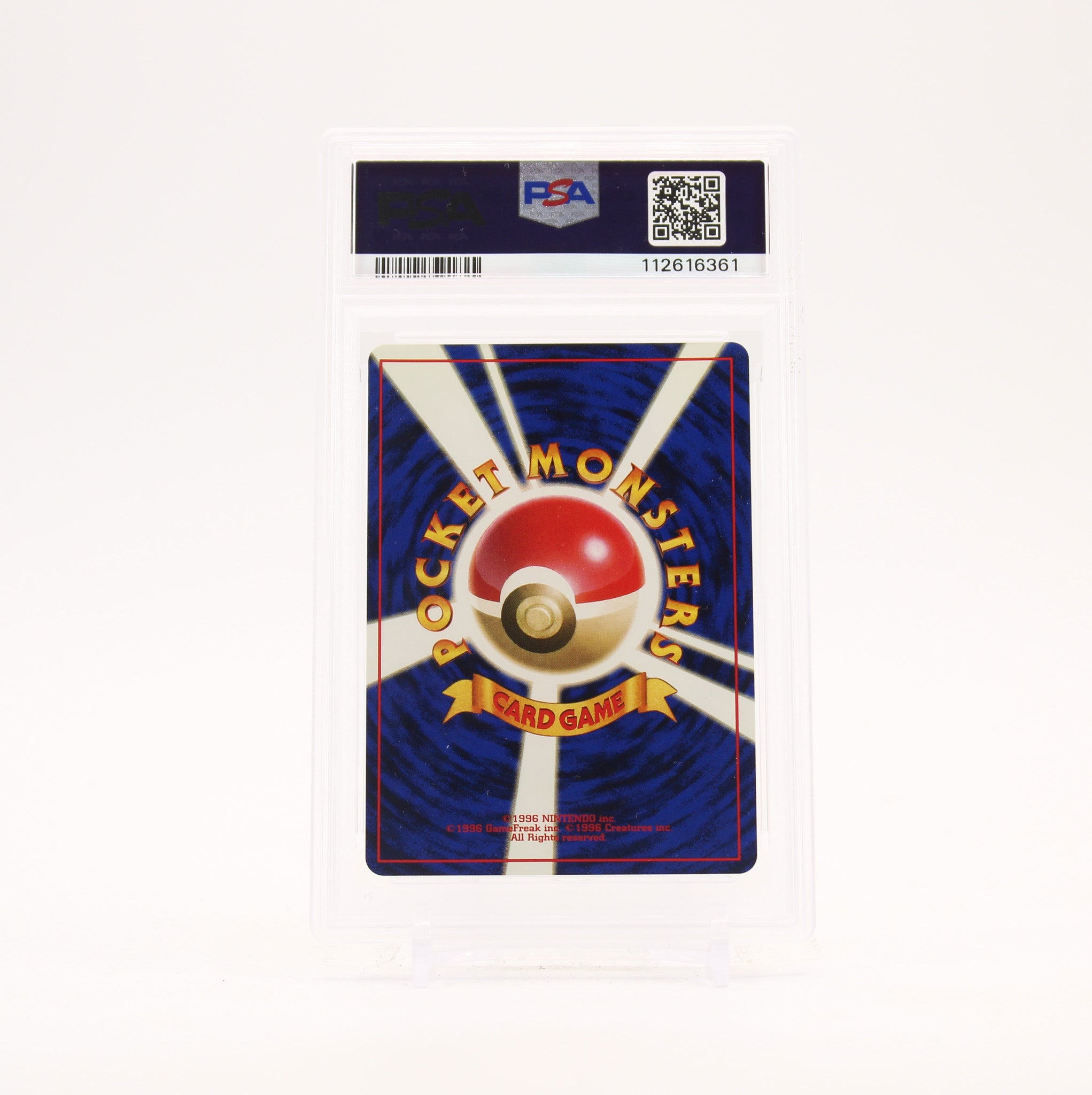 Raichu - 026 PSA 9 Japanese Fossil Holo Rare Pokemon - MINT