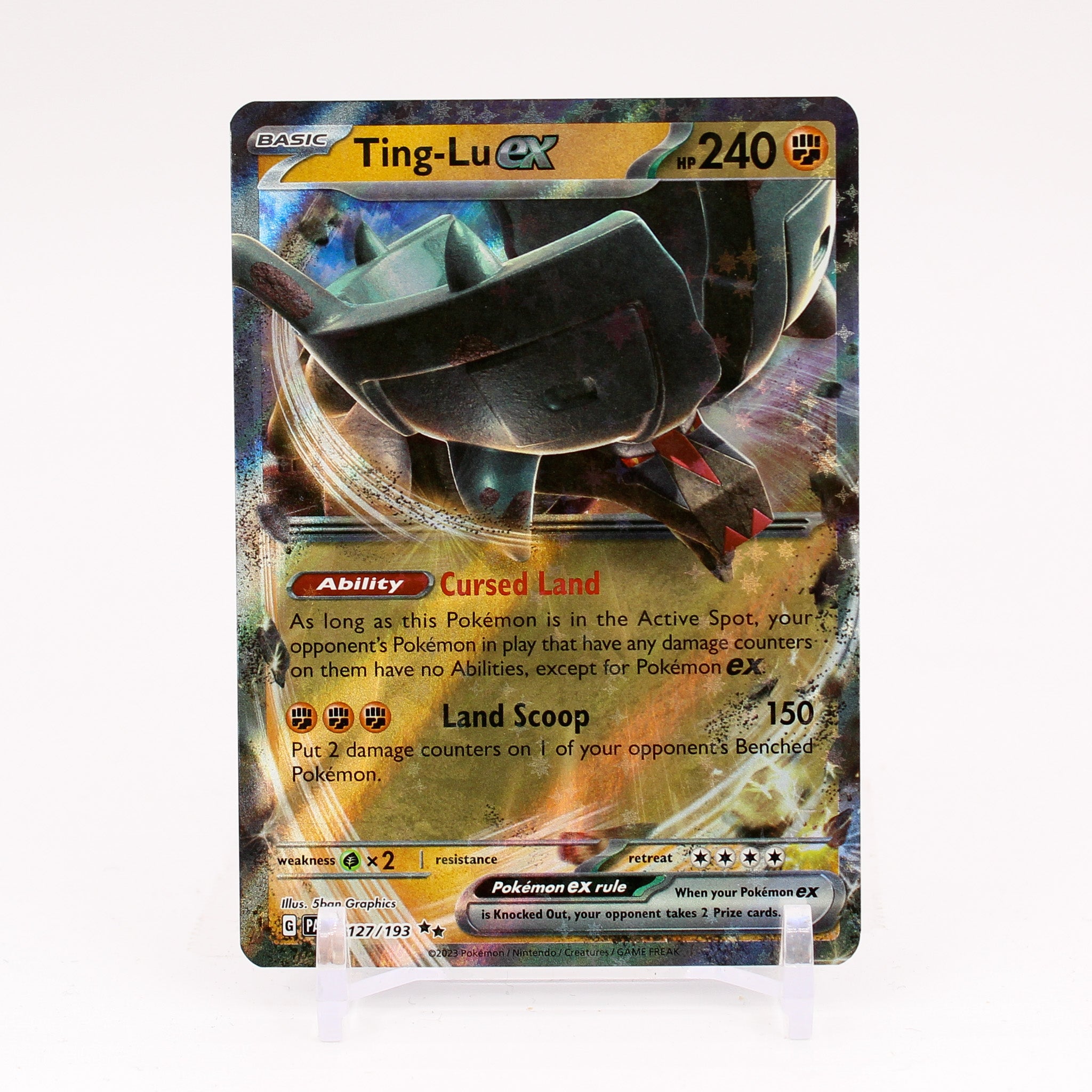 Ting-Lu ex - 127/193 Paldea Evolved Doble Rare Pokemon - NM/MINT